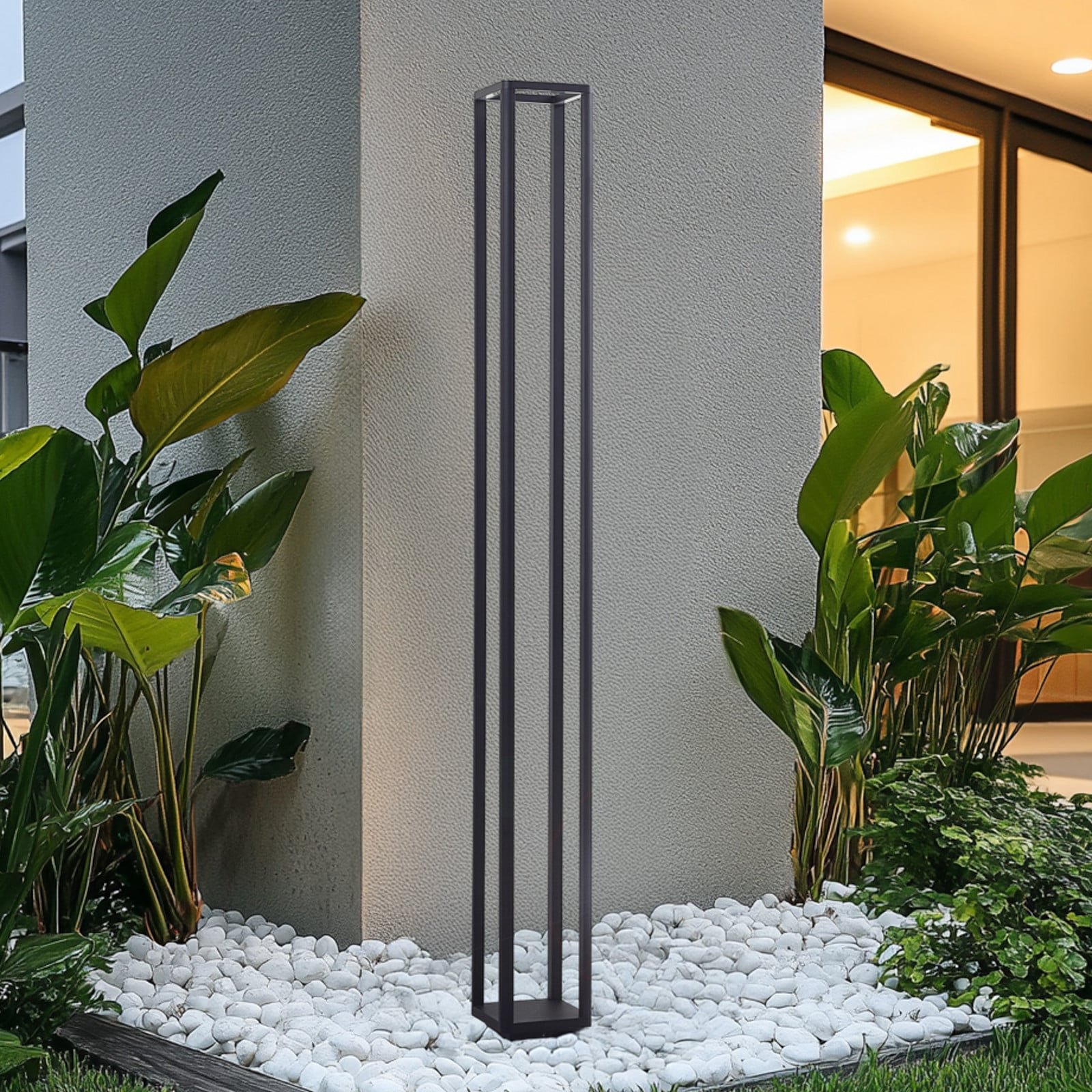 Thorvid LED Puutarhavalaisin H180 Musta