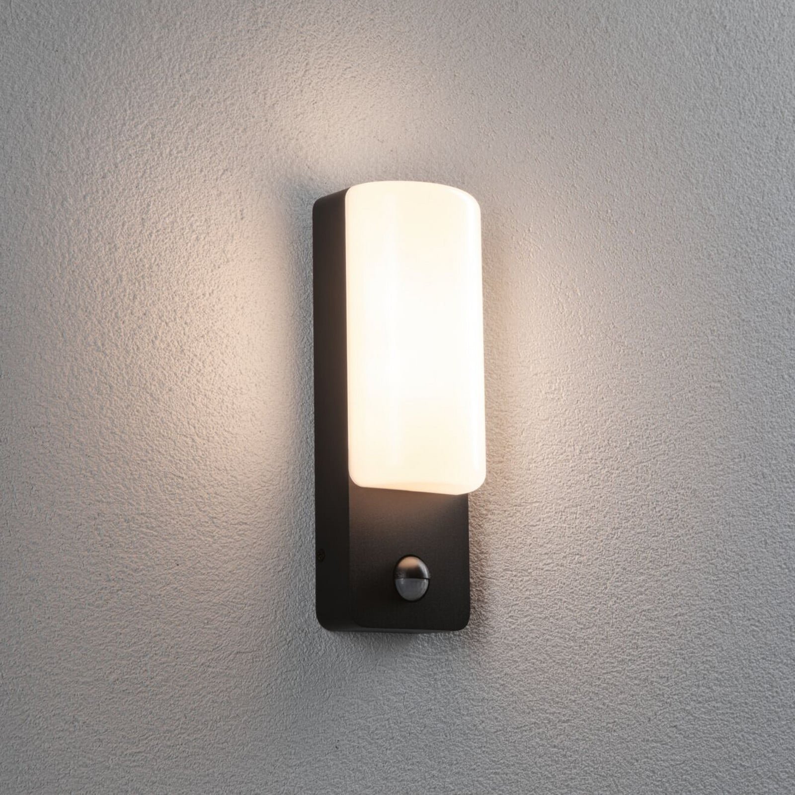 Bonnie LED-ulkoseinävalaisin antrasiitti anturi