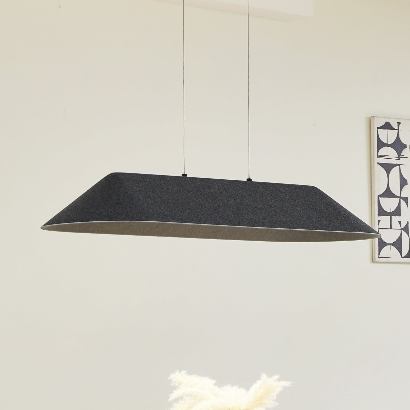 Naelle LED Riippuvalaisin Musta/Harmaa