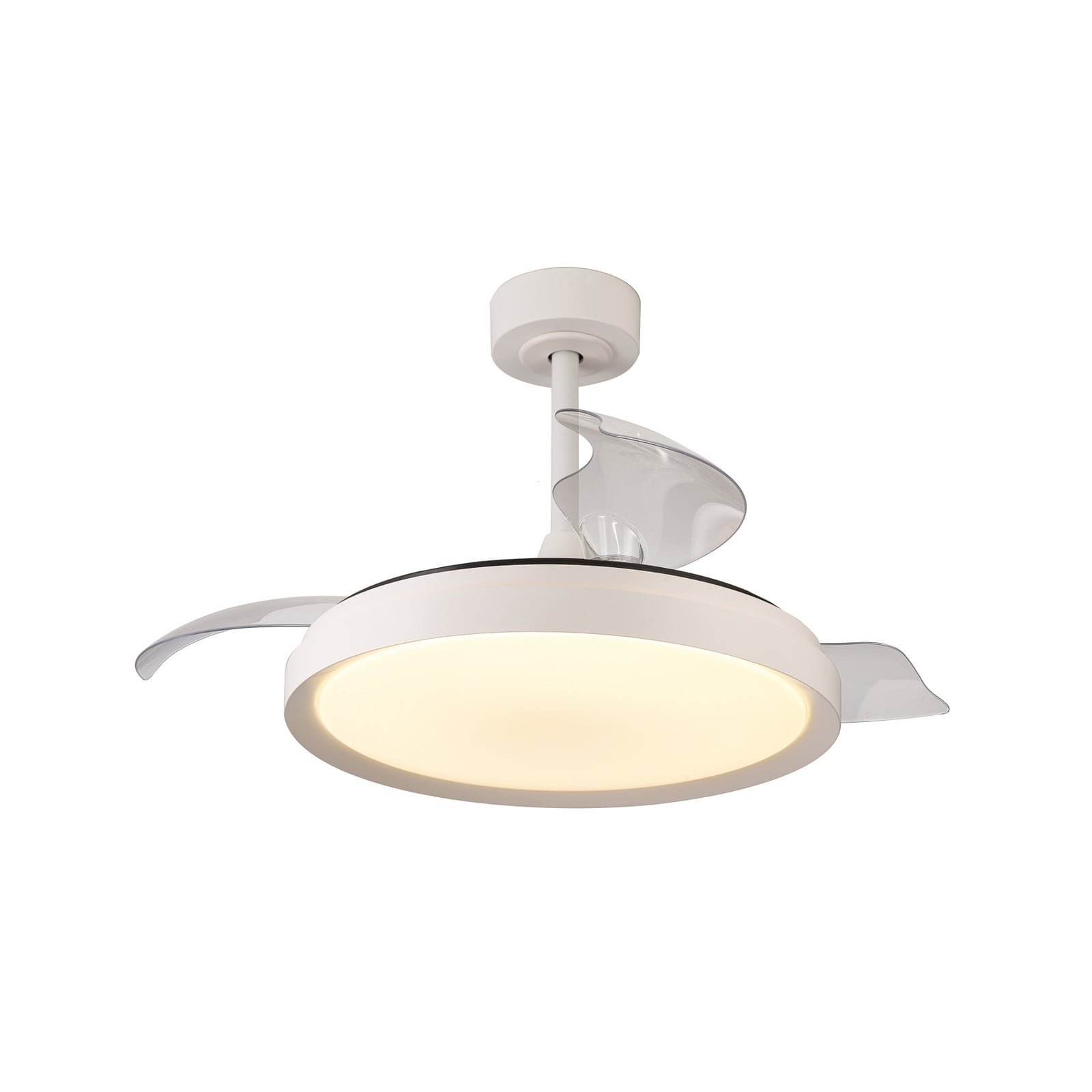 Mistral LED-kattotuuletin valkoinen hiljainen DC-moottori CCT – Mantra Mantra Iluminación