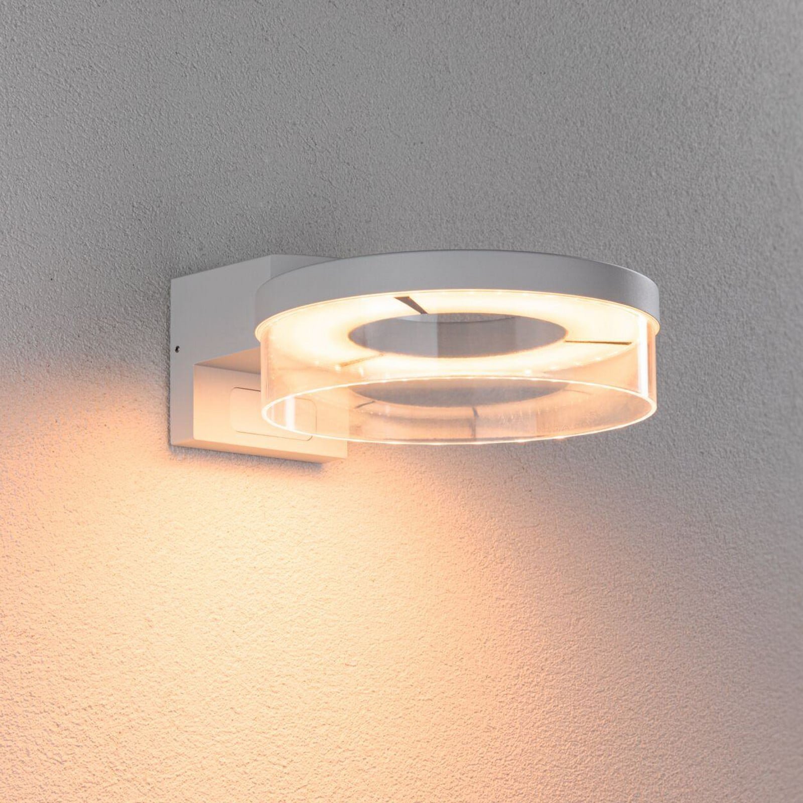 Capera Ulko Seinävalaisin Zigbee w/Sensor SWR Valkoinen