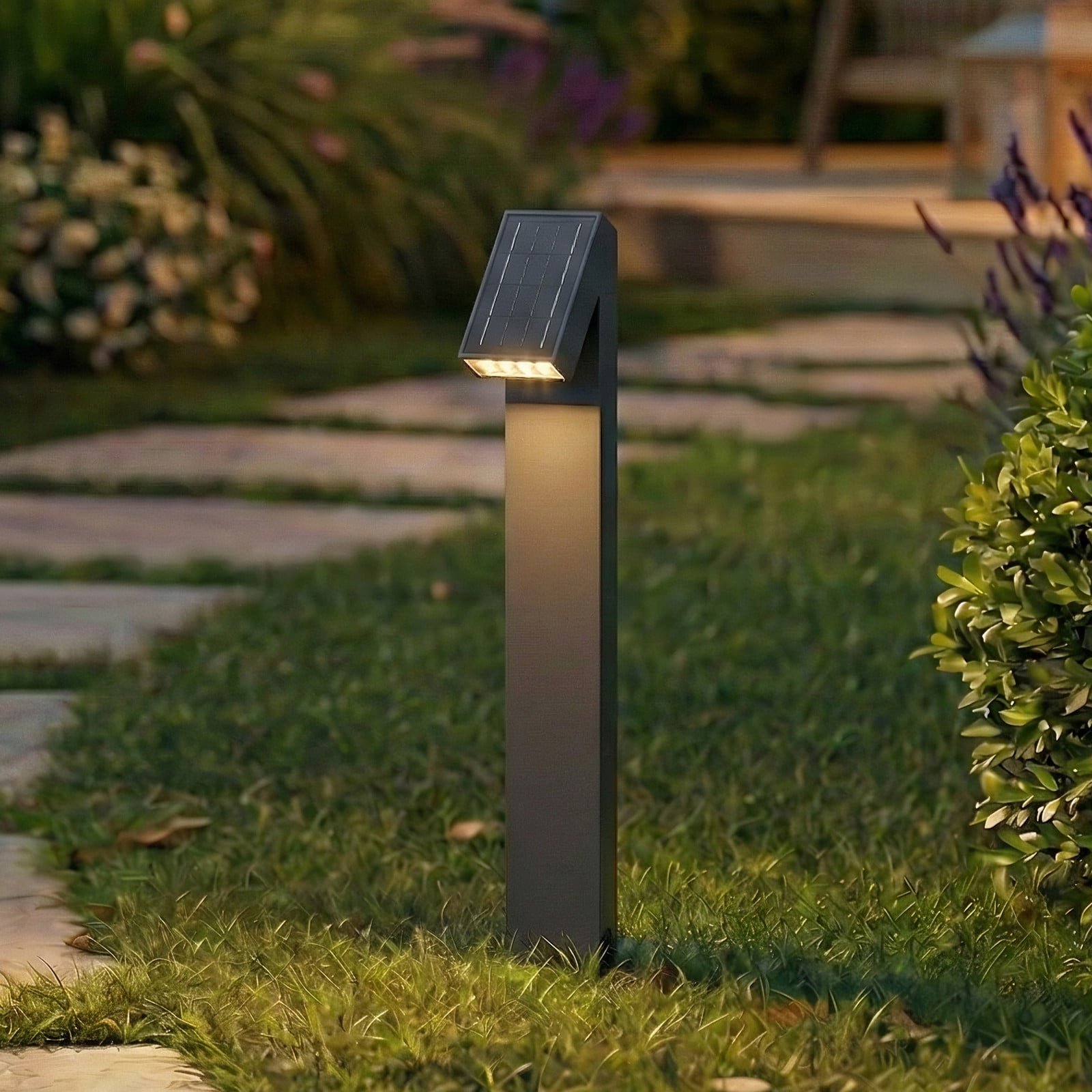 Lestor LED-aurinkokävelytievalaisin antrasiitti IP65 himmennettävä