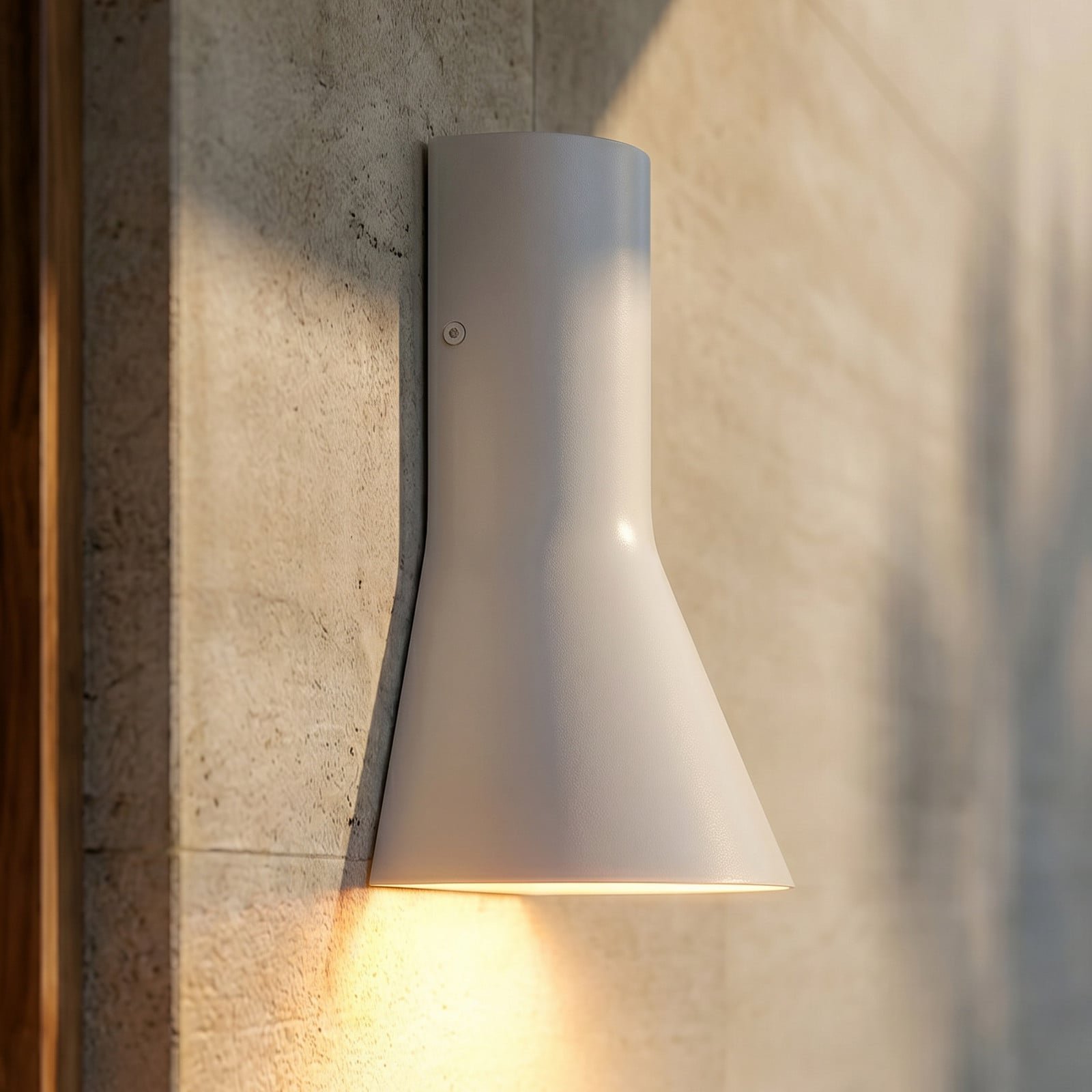 Zephy LED-ulkoseinälamppu ylös/alas vaaleanharmaa CCT
