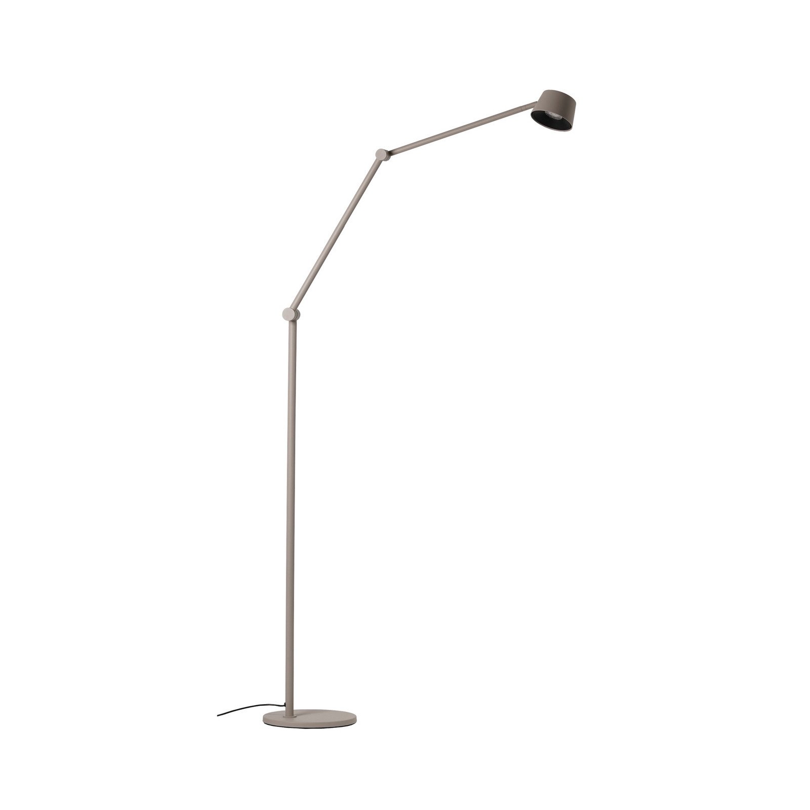 Direction F2 LED-lattiavalo mattamusta korkeus 130 cm