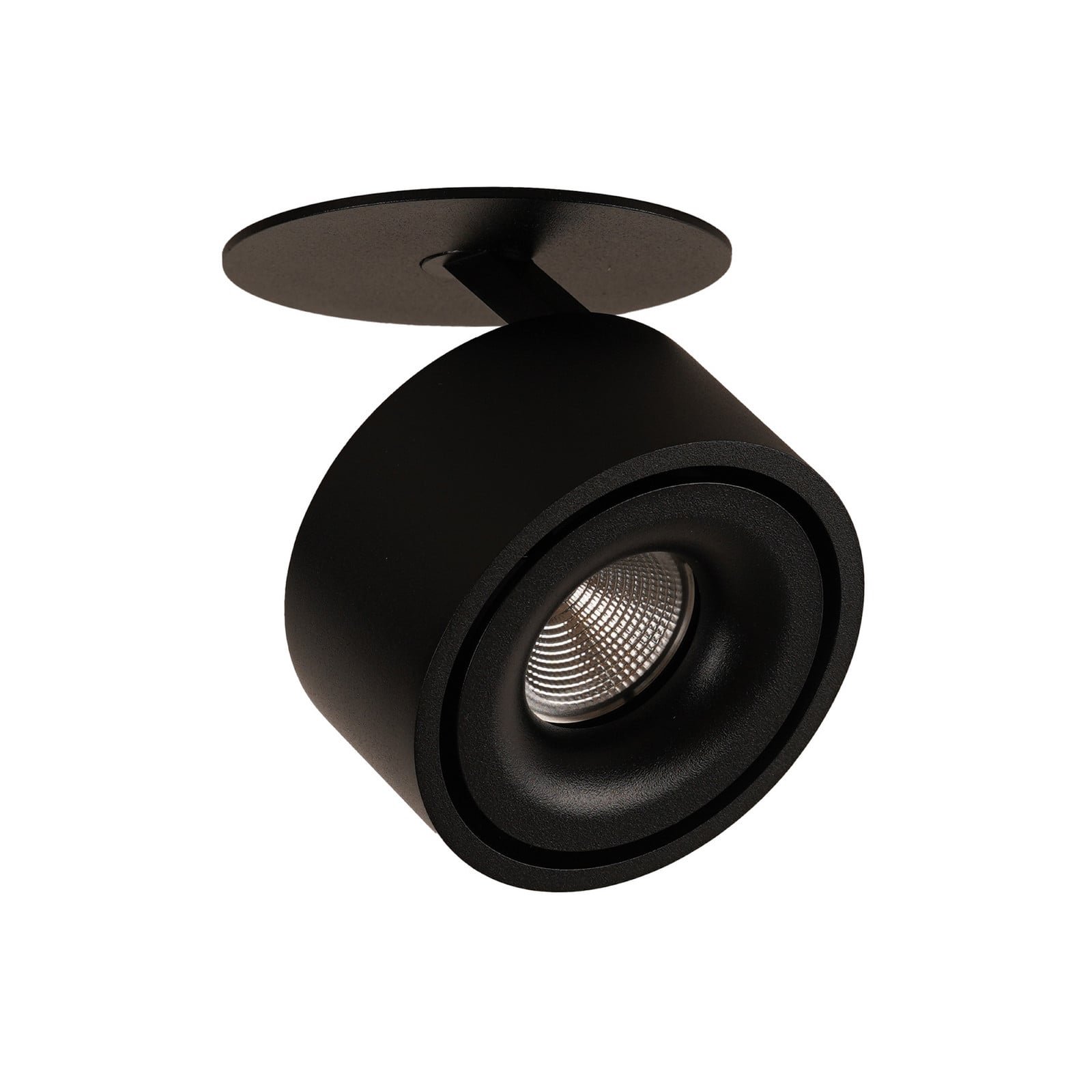Braccio LED-uppovalo musta metalli Ø 85 cm