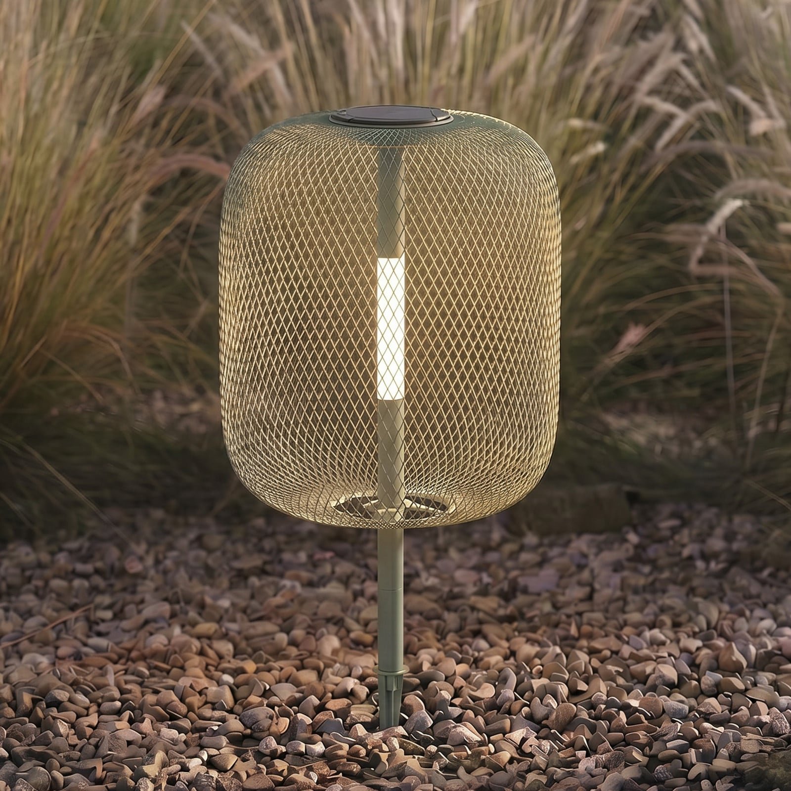 Faylen LED-aurinkokäyttöinen maakiinnitysvalaistus salvia IP65