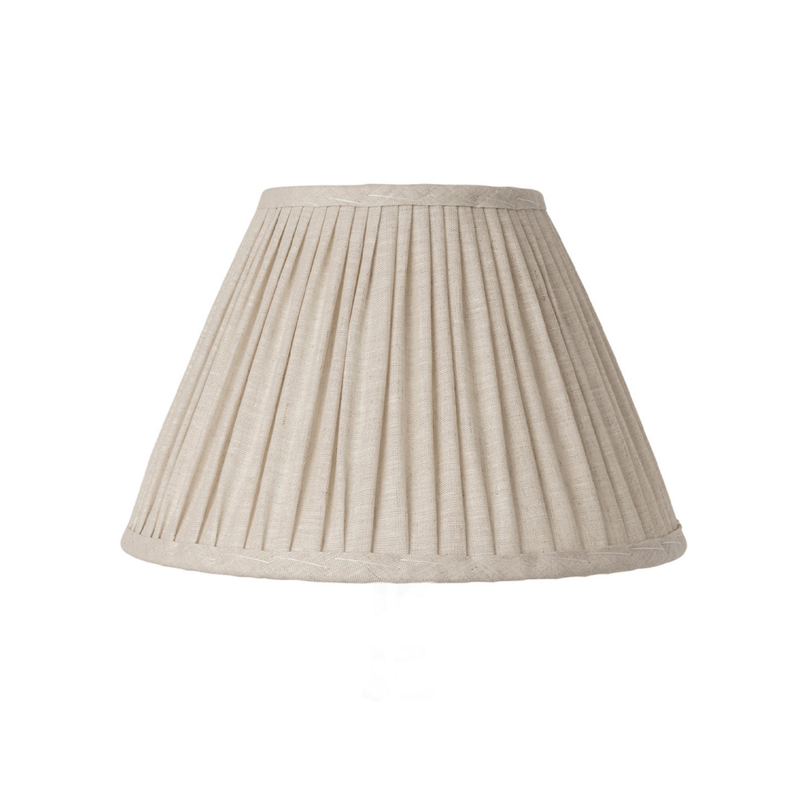 Ella-lampunvarjostin beige halkaisija 26 cm pellava – Watt & Veke