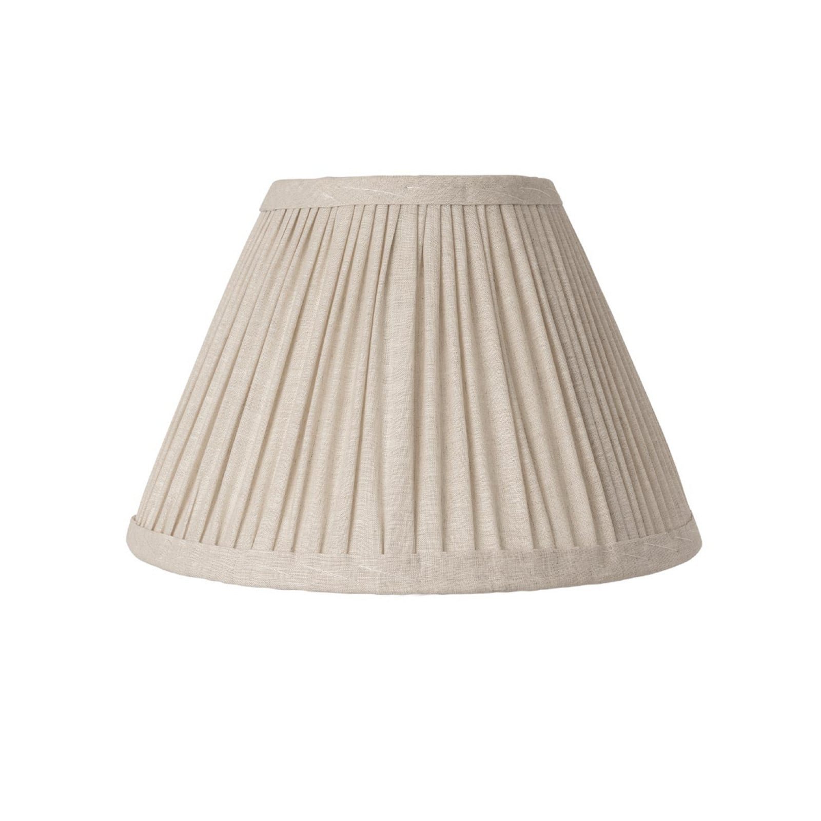 Ella-lampunvarjostin beige halkaisija 33 cm pellava – Watt & Veke