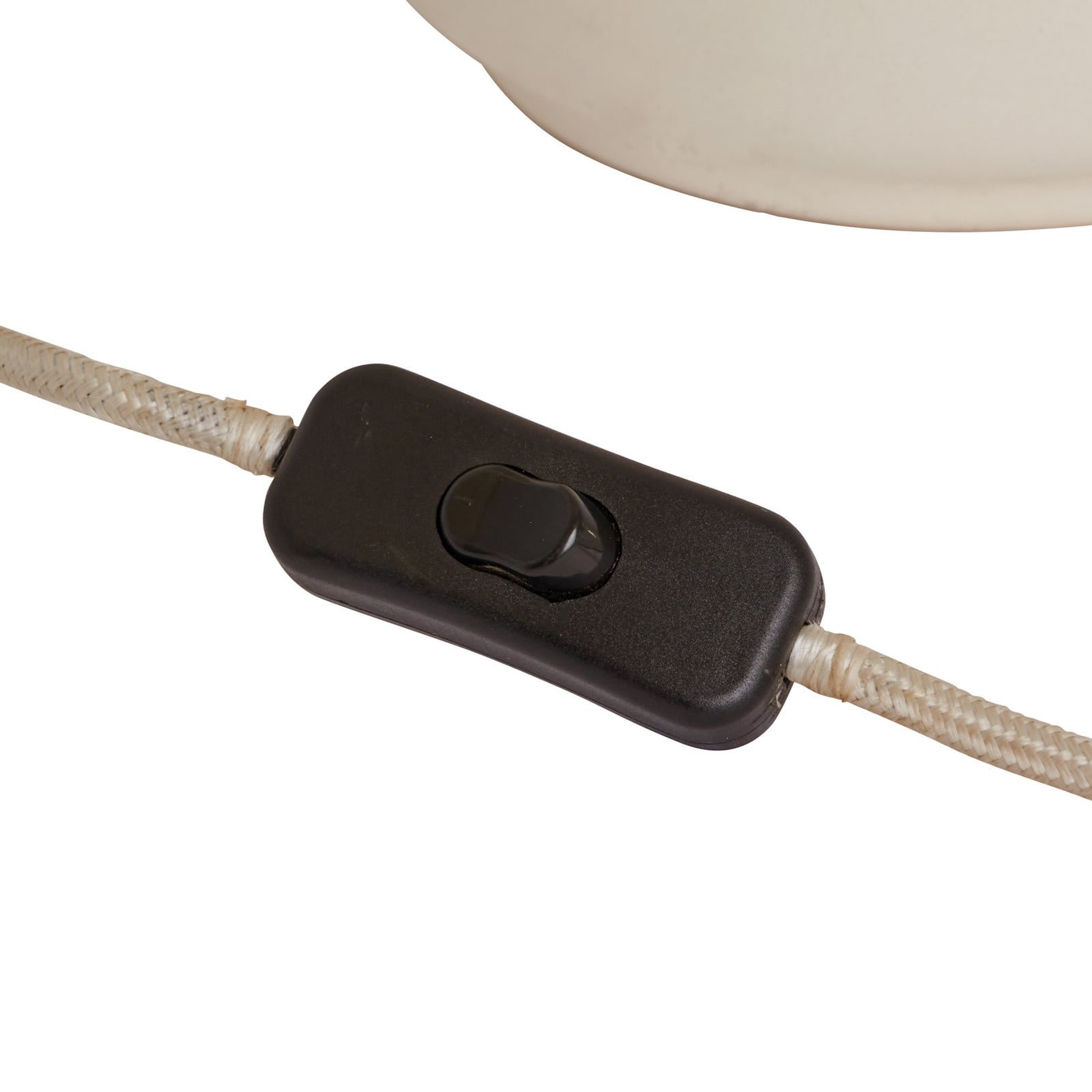 Evy-pöytälamppu valkoinen korkeus 37 cm keramiikka E27