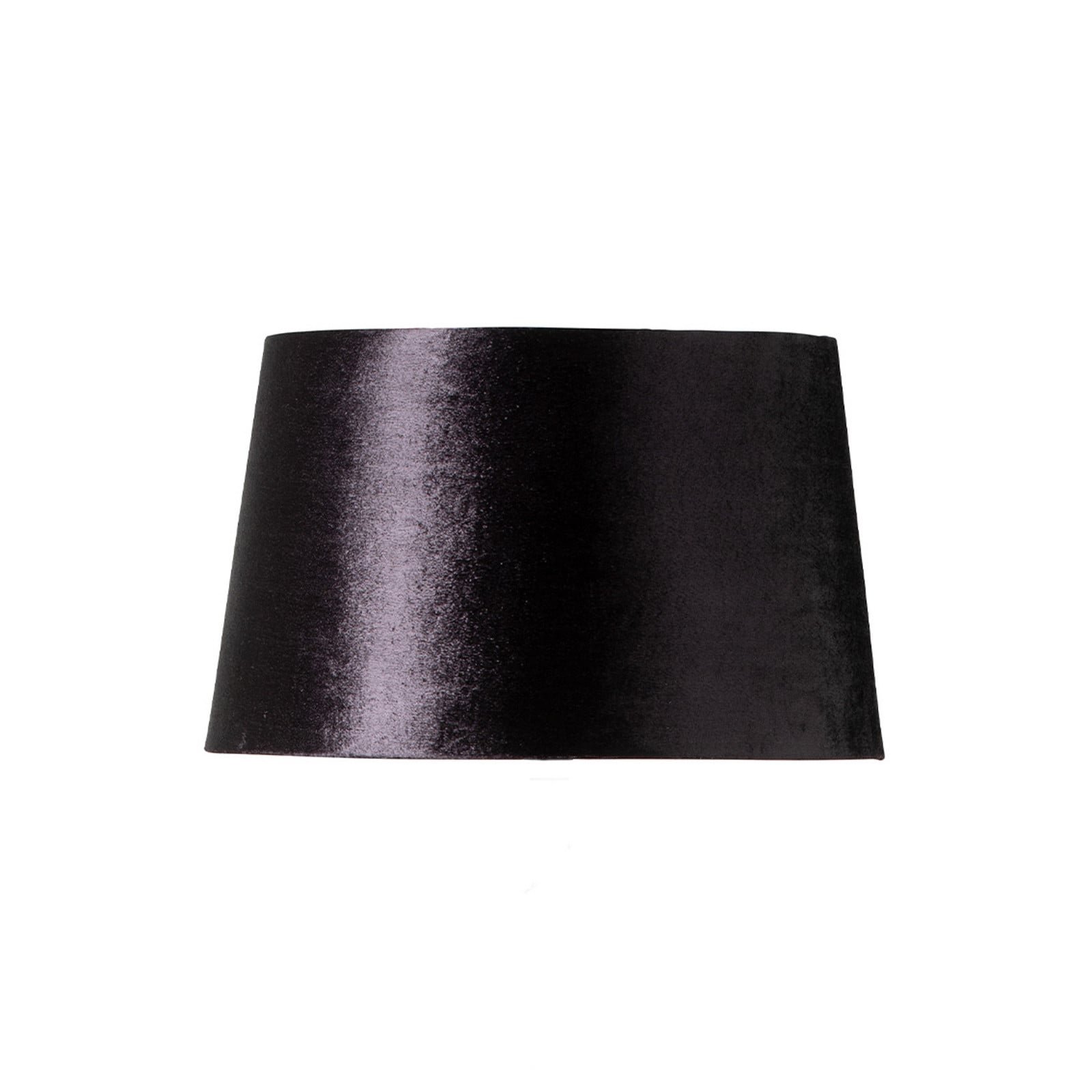 Lola-varjostin musta halkaisija 33 cm samettia – Watt & Veke