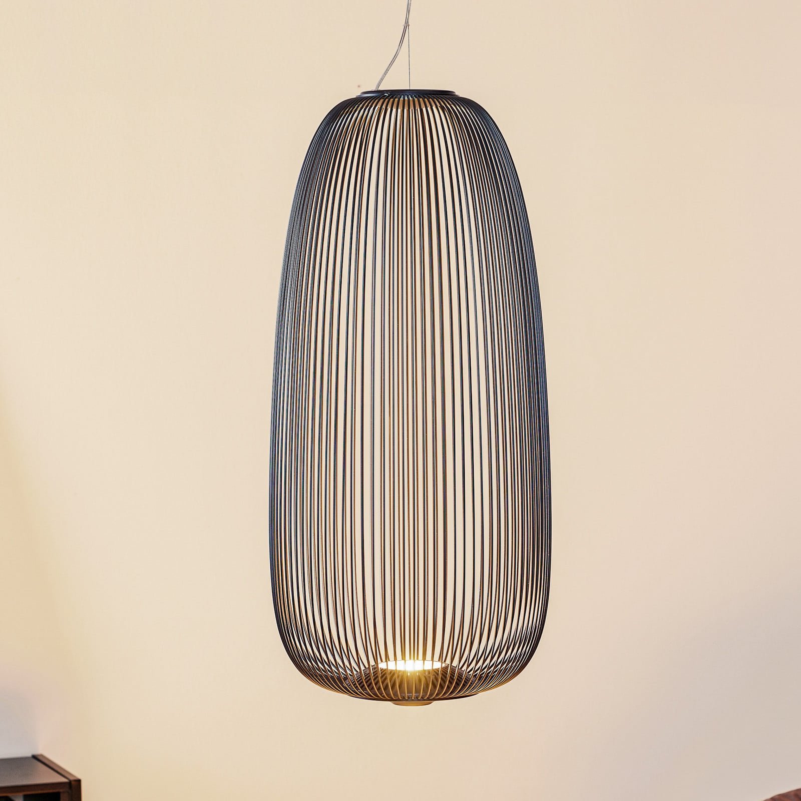 Spokes 1 LED-riippuvalaisin himmennettävä grafiitti