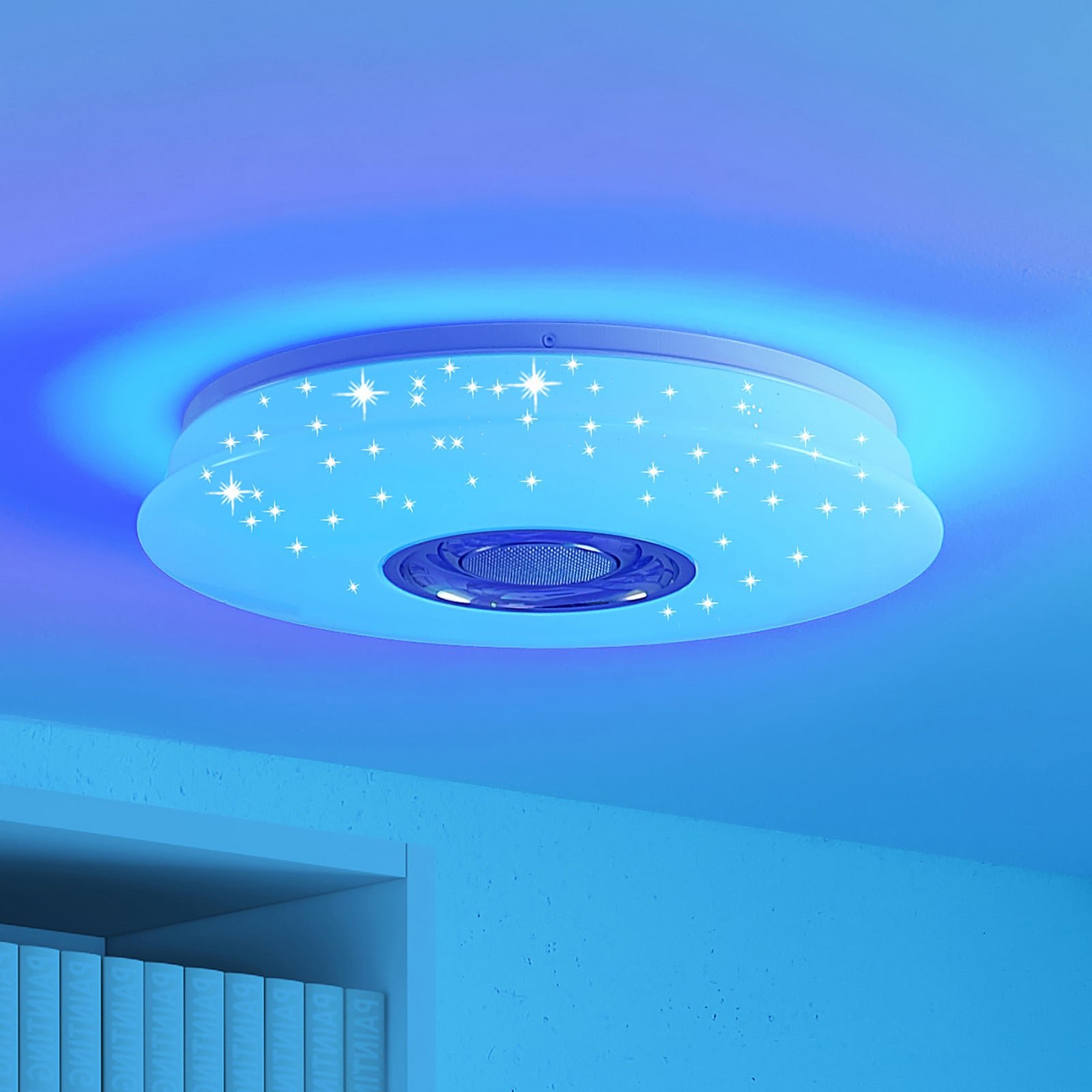 Elpida LED Kattovalaisin w/Speaker Opal