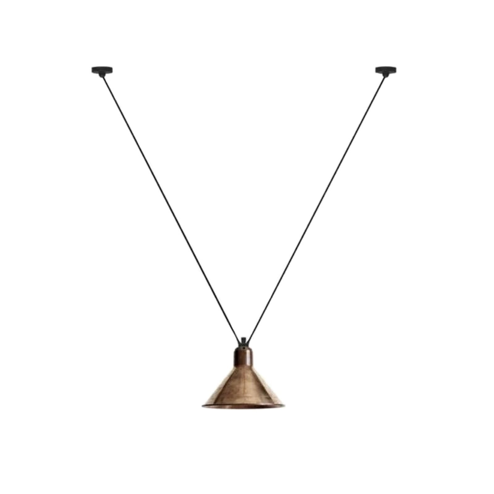 323 L Riippuvalaisin Conical Raw Copper