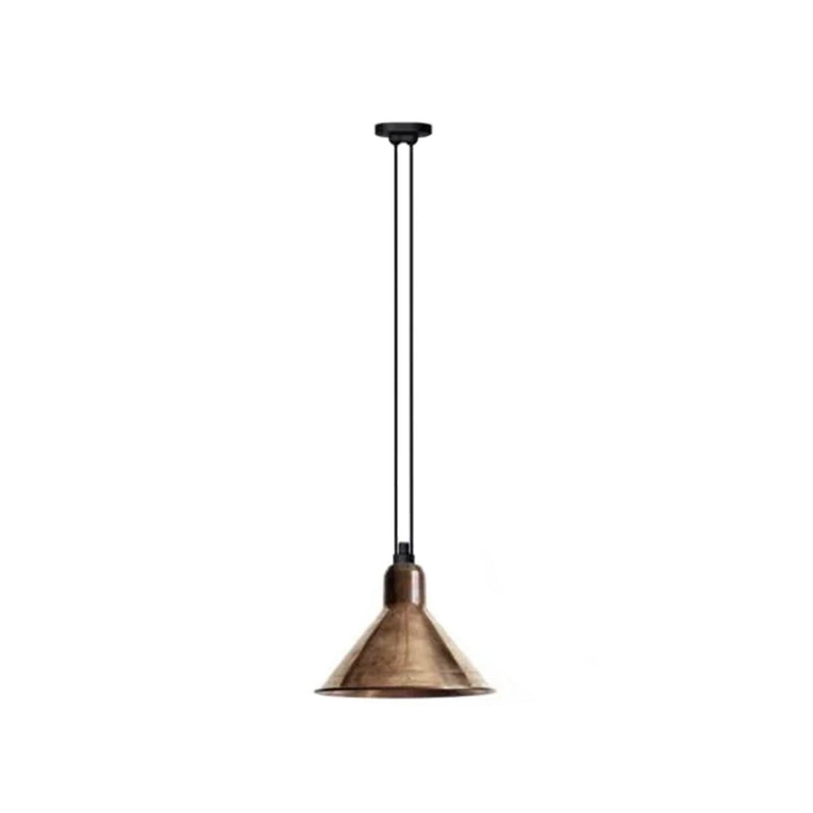 322 L Riippuvalaisin Conical Raw Copper