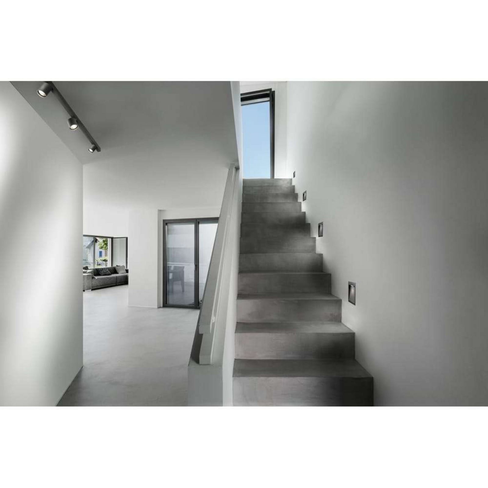 Deli 1 LED-upotettava seinävalaisin IP54 3000K valkoinen