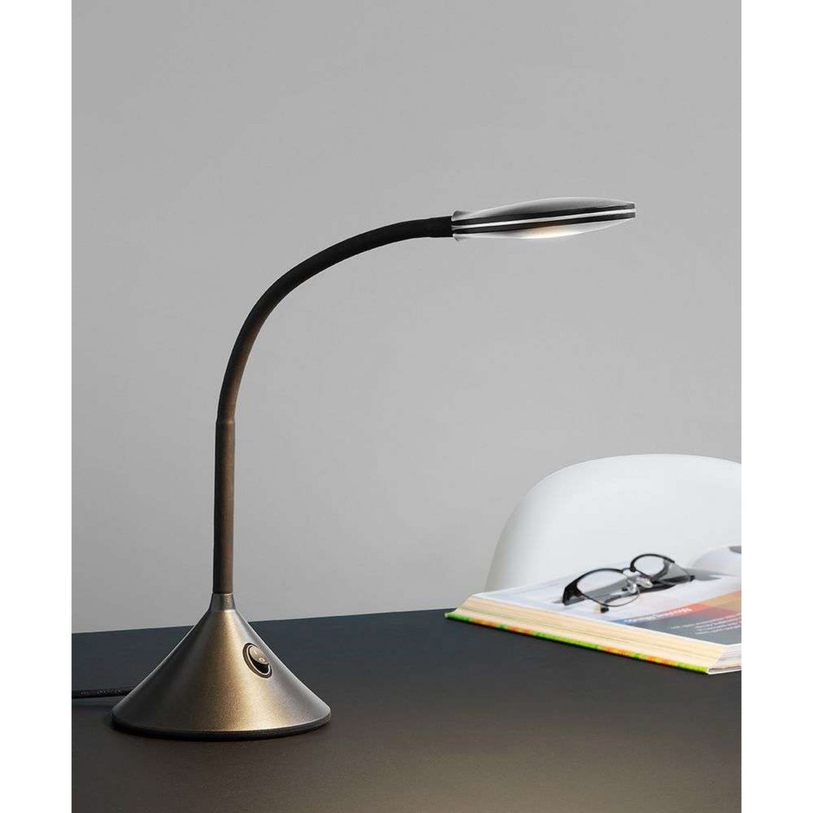 Fix LED Pöytävalaisin Black