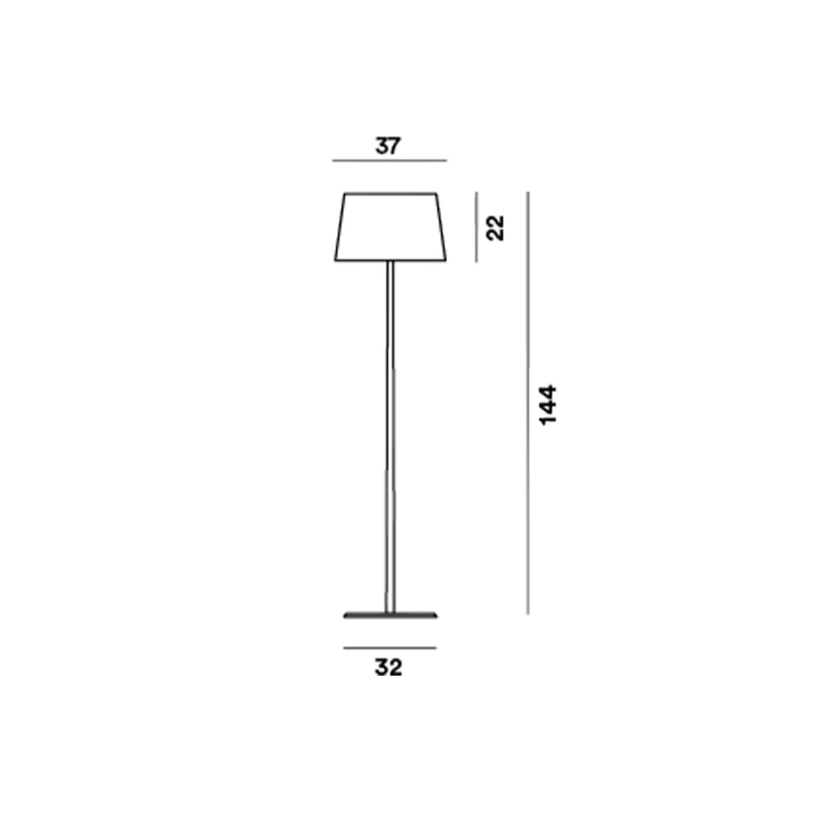 Lumiere XXL Lattiavalaisin Alu/Harmaa