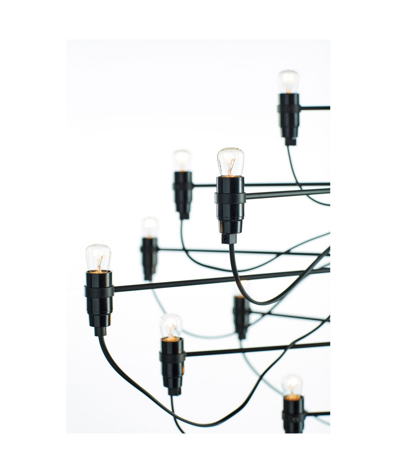 2097/30 LED Riippuvalaisin Musta