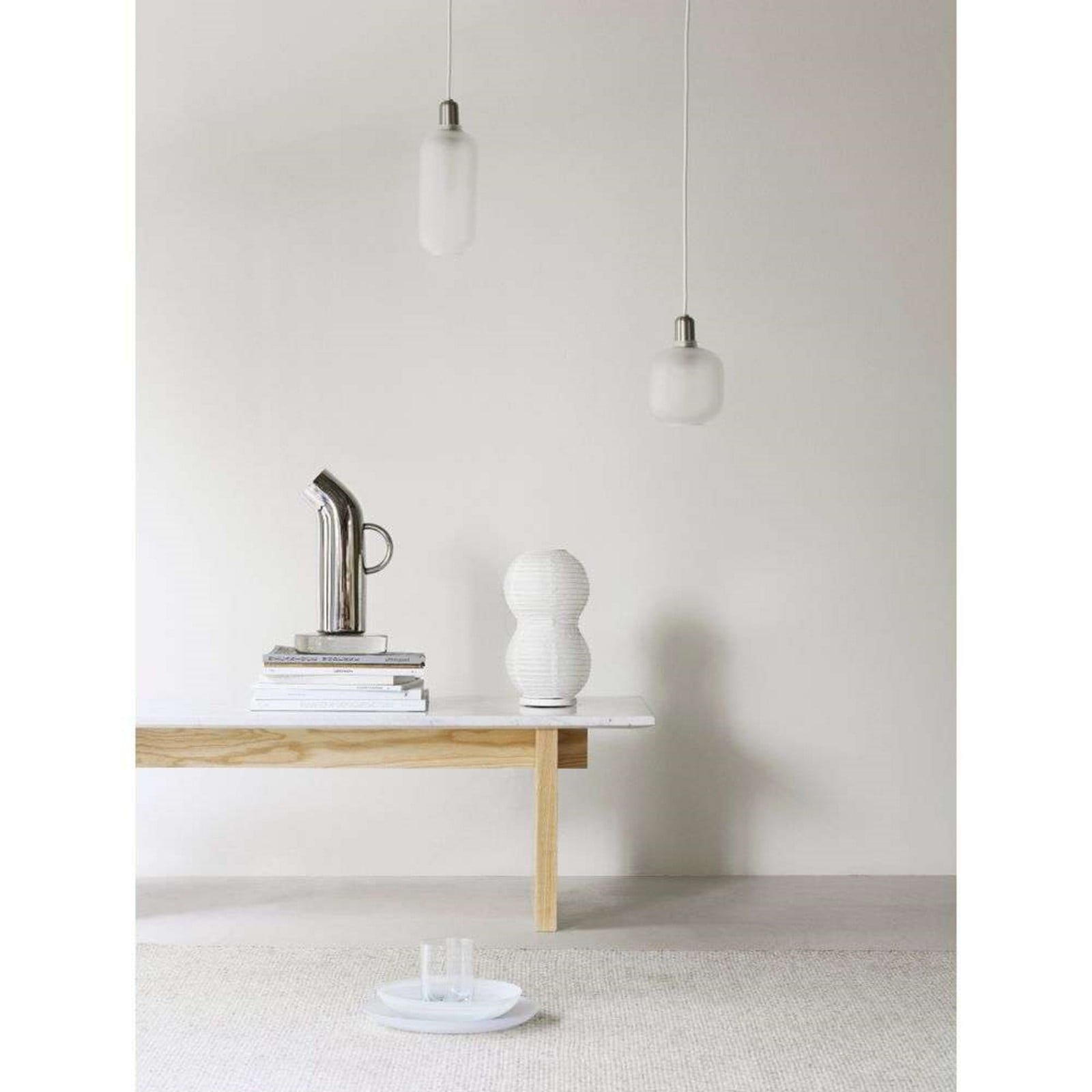 Puff Twist Tischleuchte White