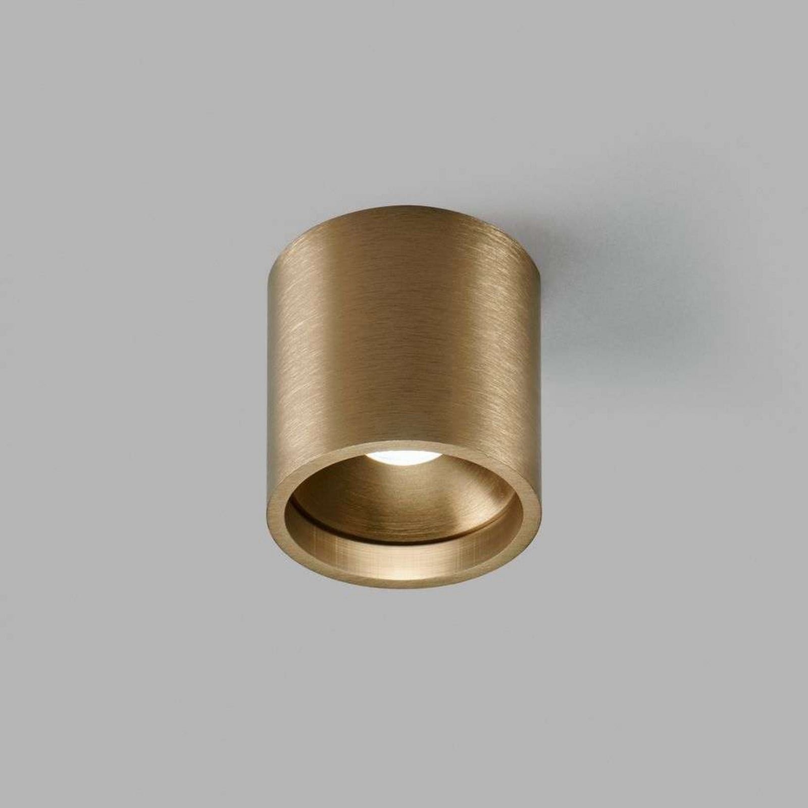 Solo 1 Round Kattovalaisin 6W 2700K Brass