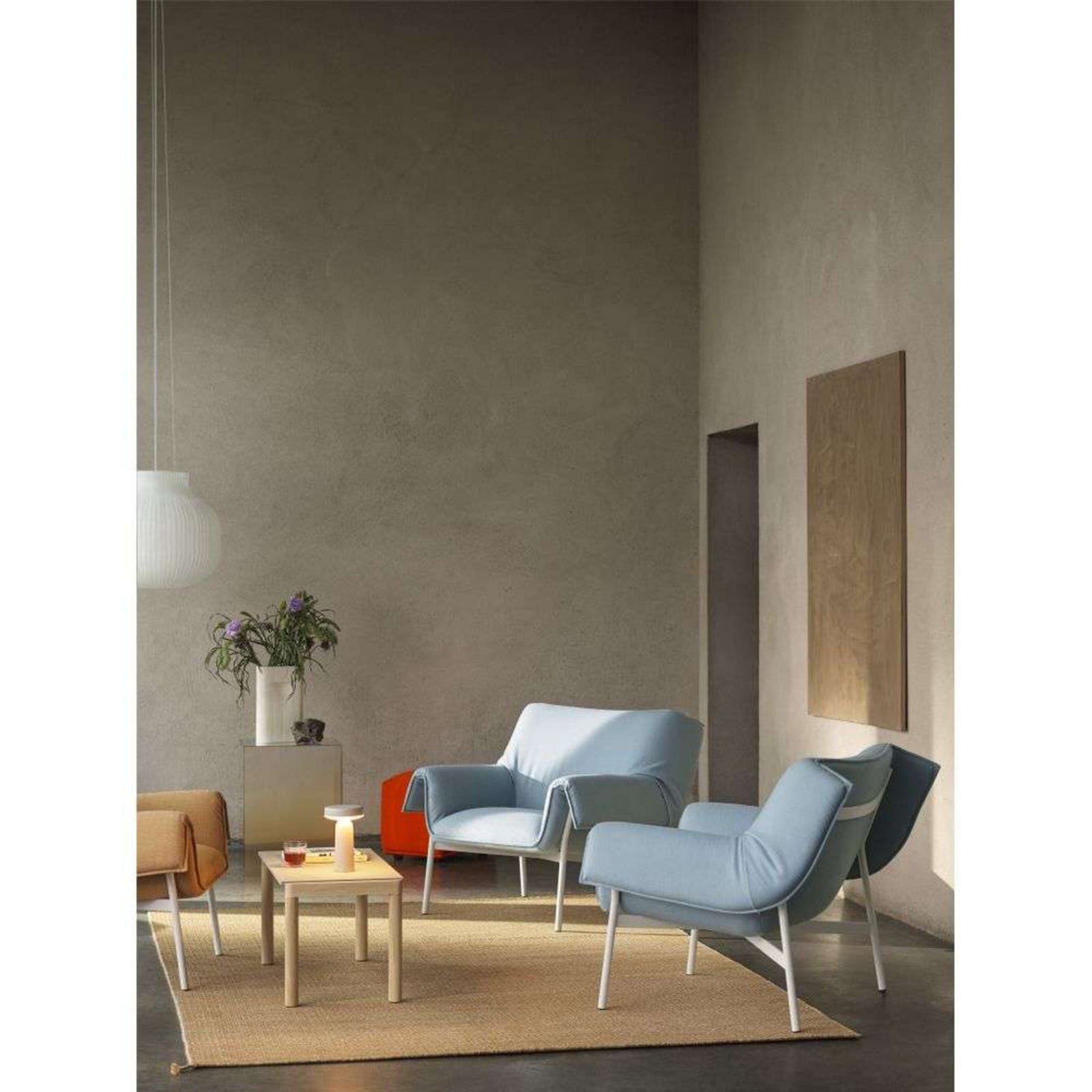 Ease Portable Pöytävalaisin Grey