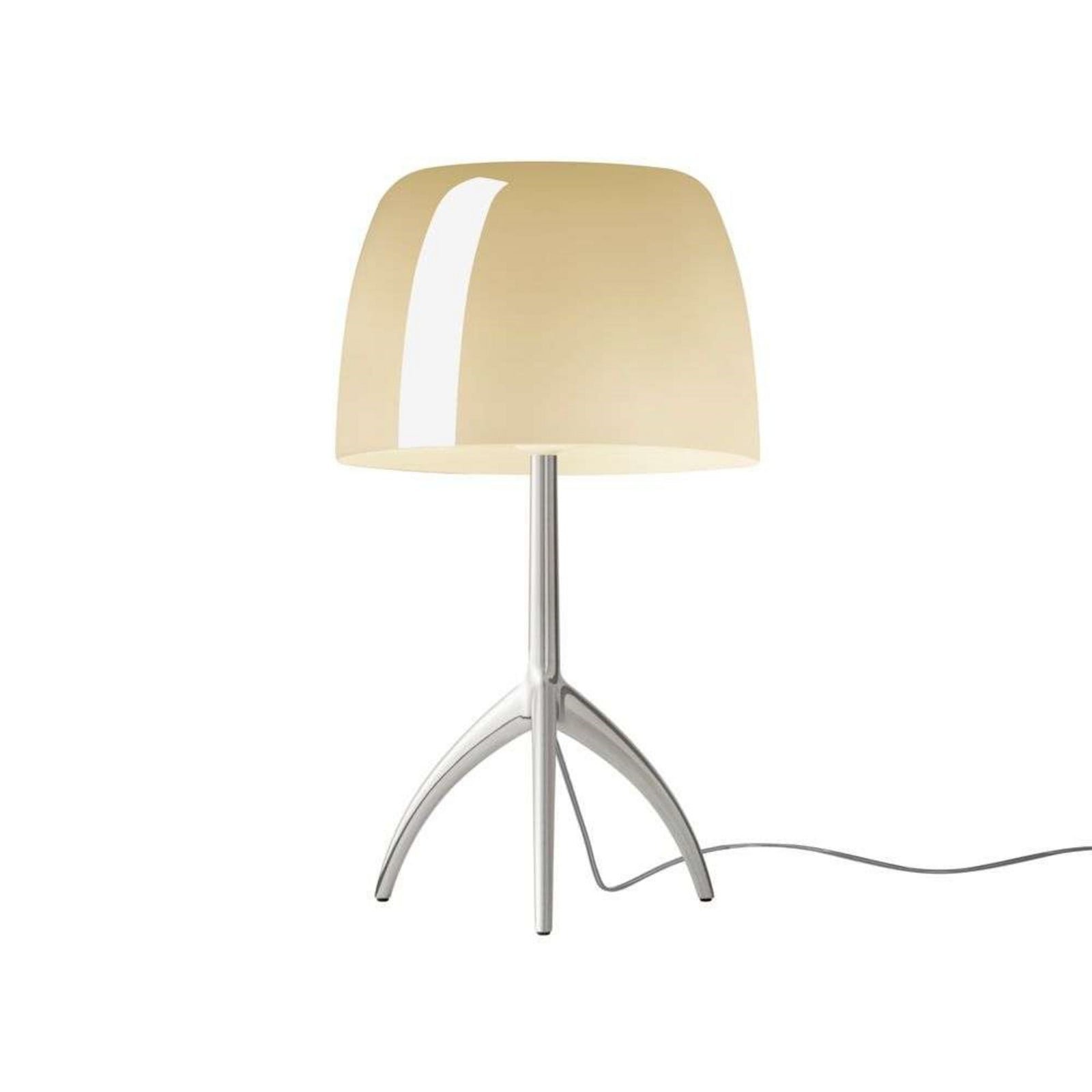 Lumiere Grande Pöytävalaisin E27 Alu/Lämmin Valkoinen