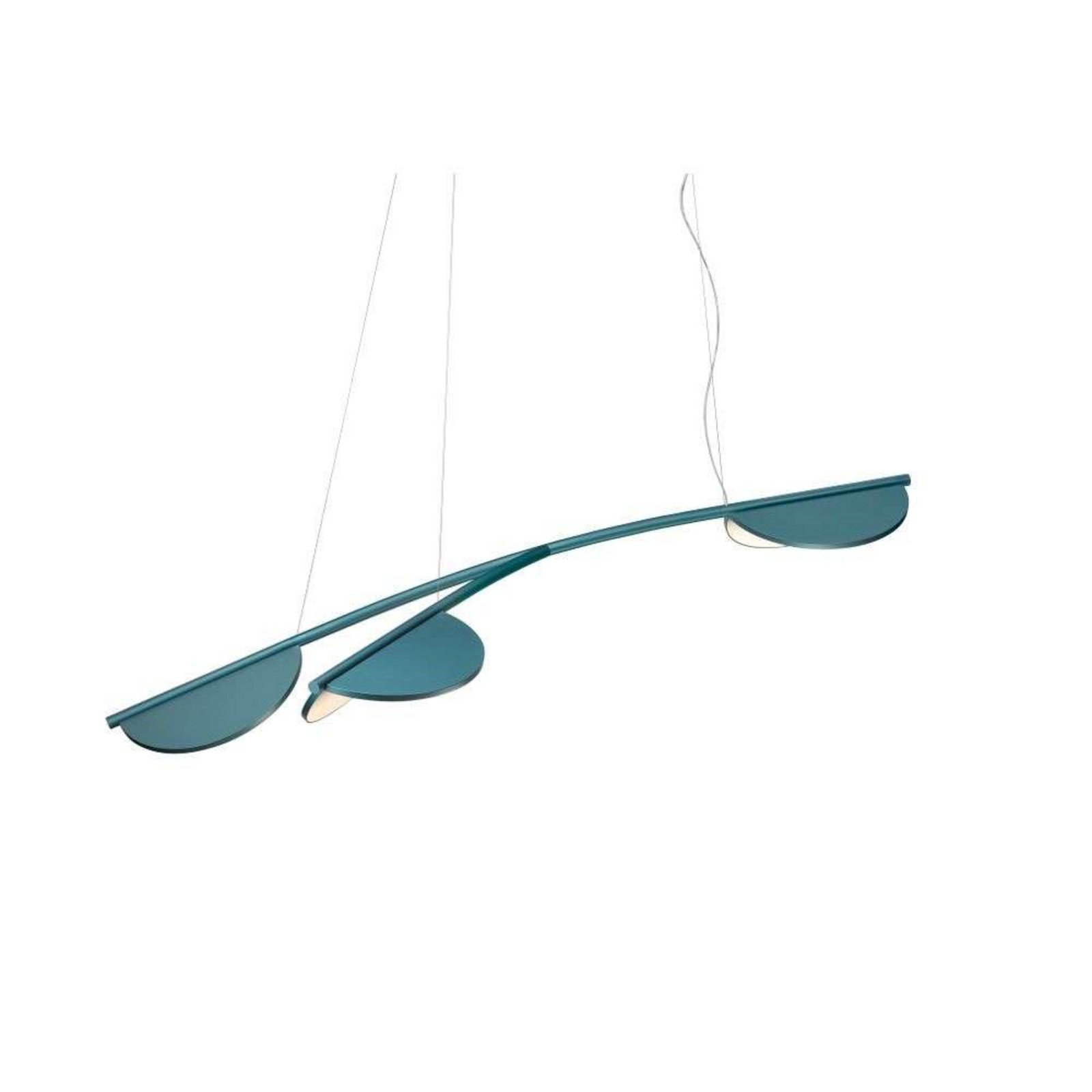 Almendra S3 Y Short Riippuvalaisin Bay Blue Metallized