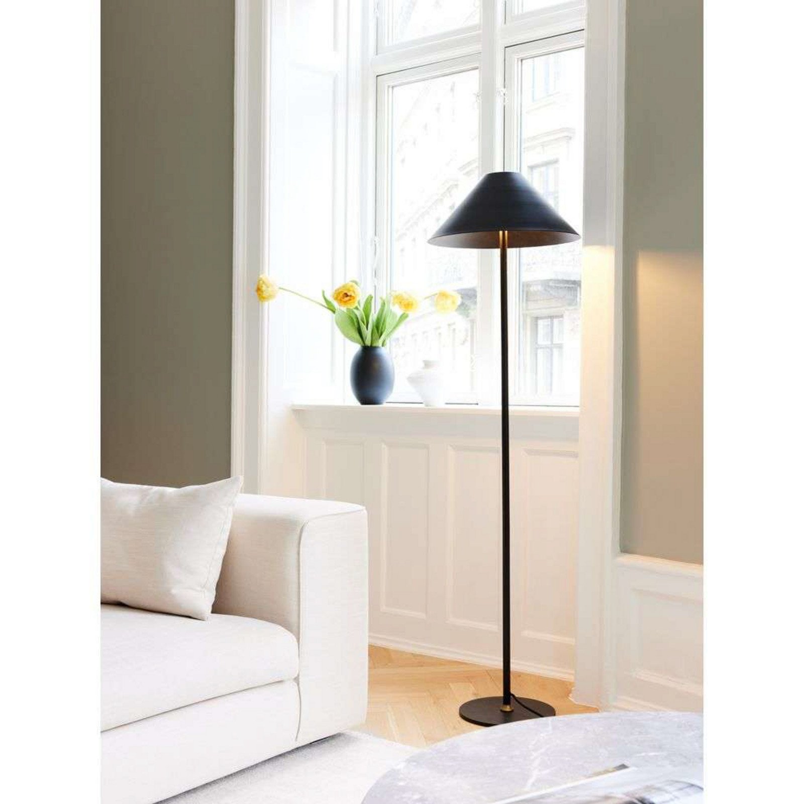Hygge Lattiavalaisin Black