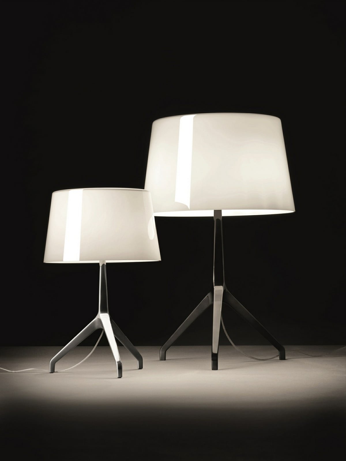 Lumiere XXS Pöytävalaisin Alu/Valkoinen