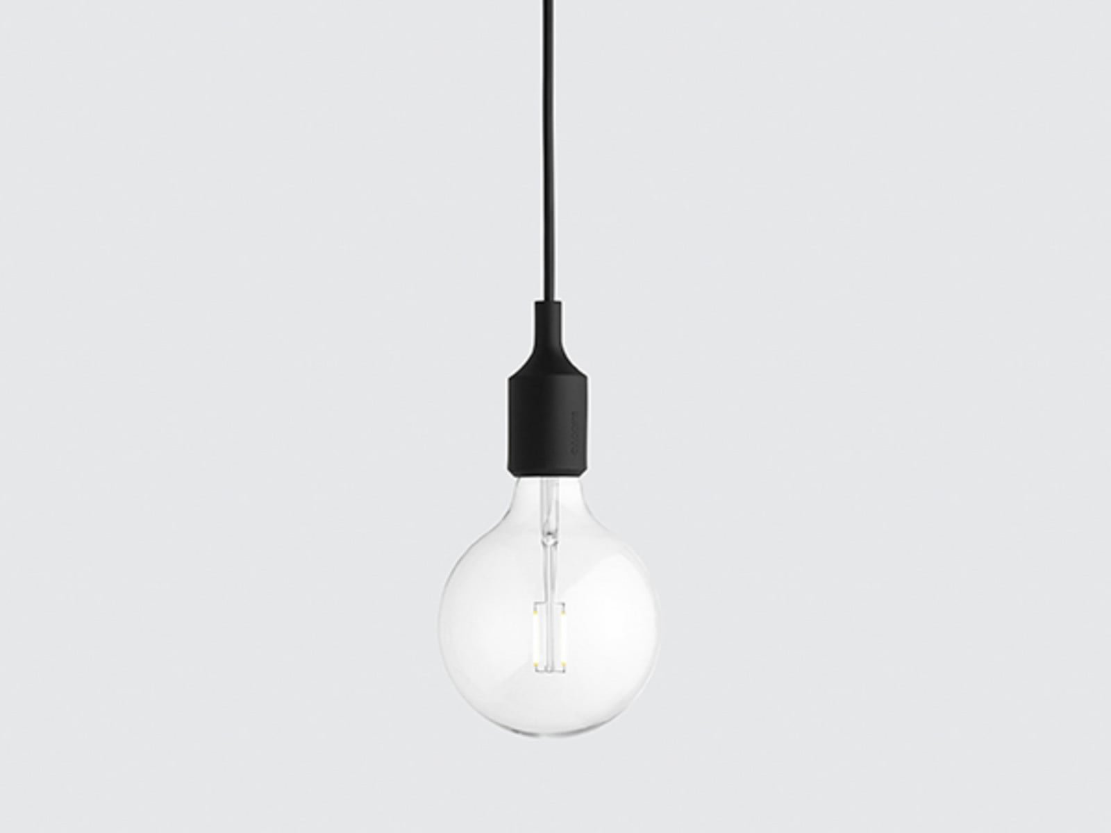E27 Riippuvalaisin Black