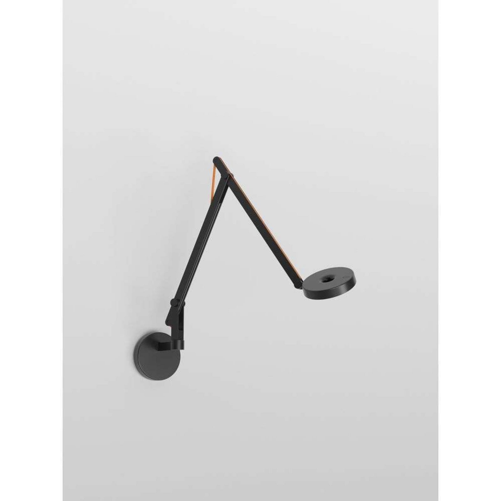 String W2 Mini Seinävalaisin DTW Matt Black/Orange