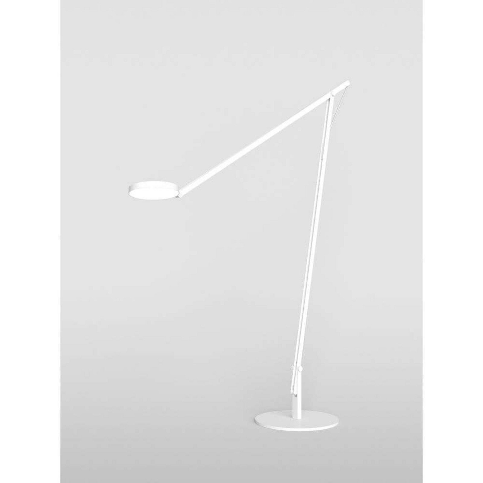 String XL Lattiavalaisin Matt White/Silver
