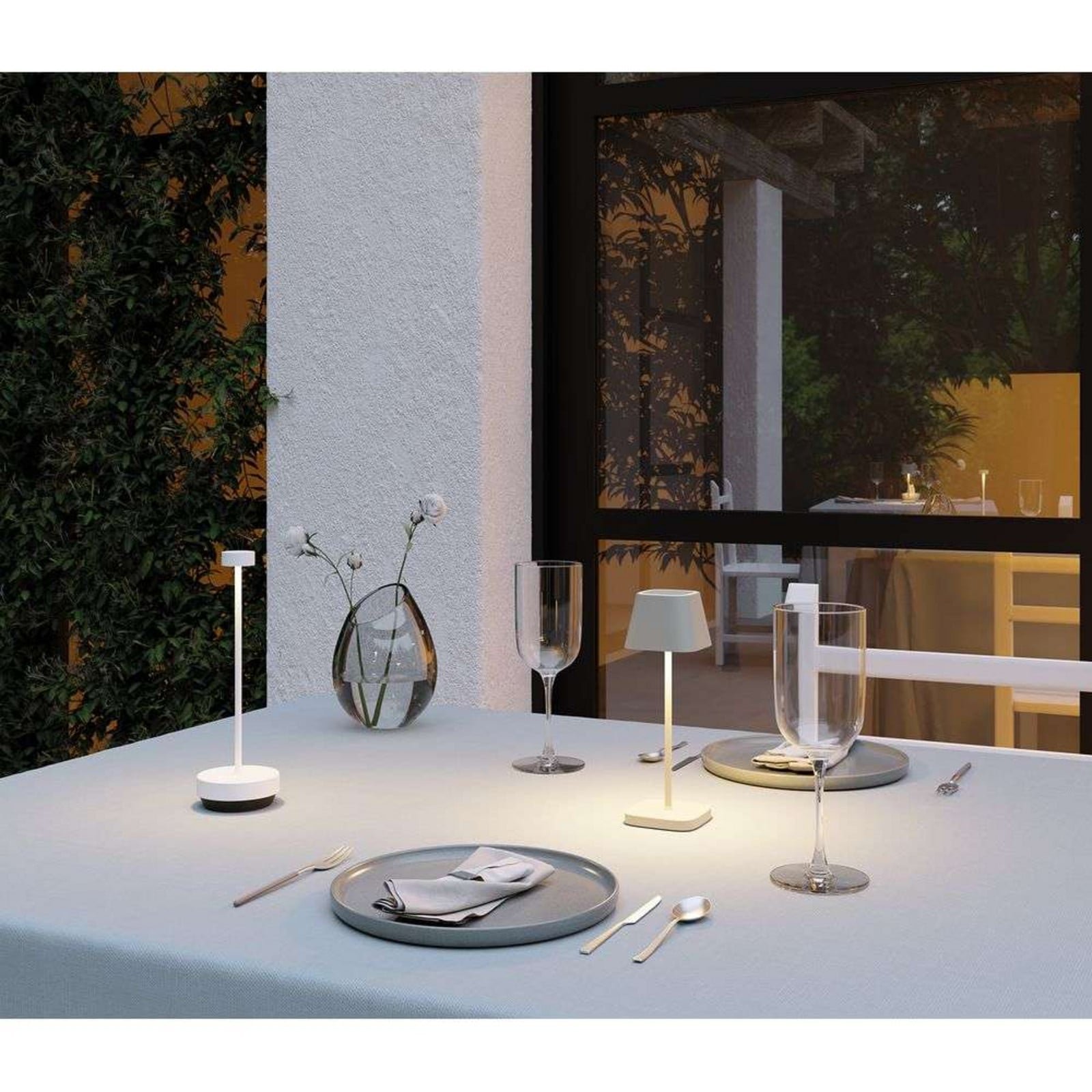 Turas LED Portable Pöytävalaisin Musta