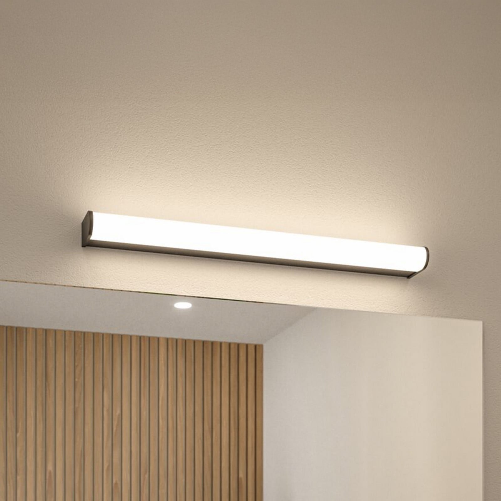 Arneb LED-seinävalaisin 125 W IP44 musta – Paulmann