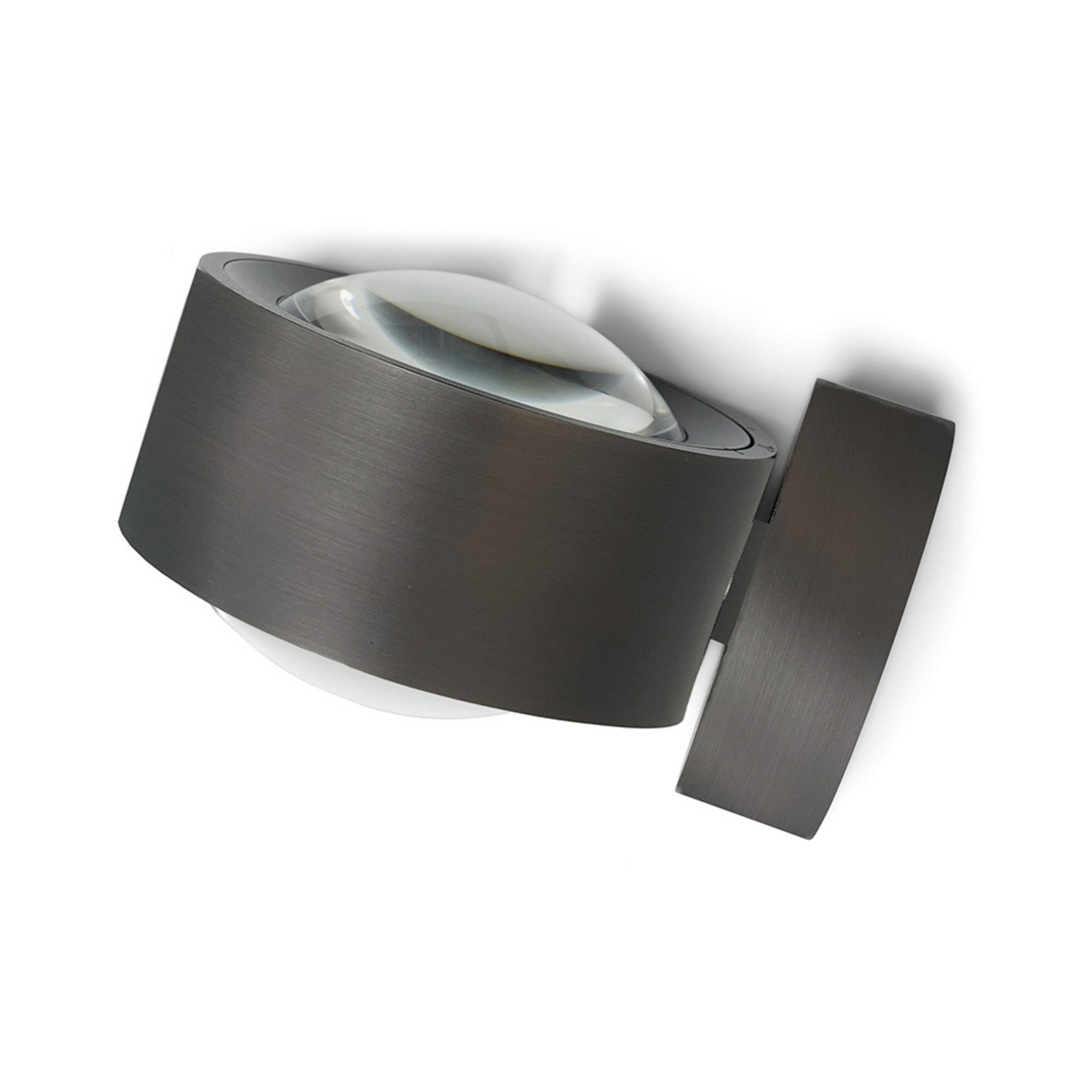 Easy Lens LED W120 LED-seinävalaisin DTW harmaa himmennettävä