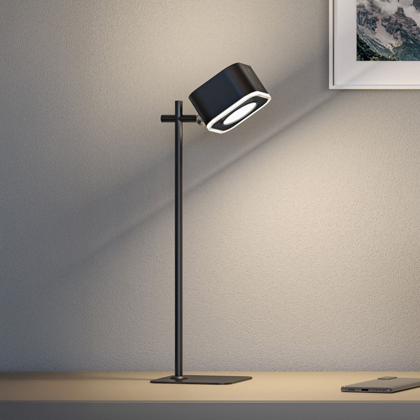 Varia Portable pöytävalaisin musta