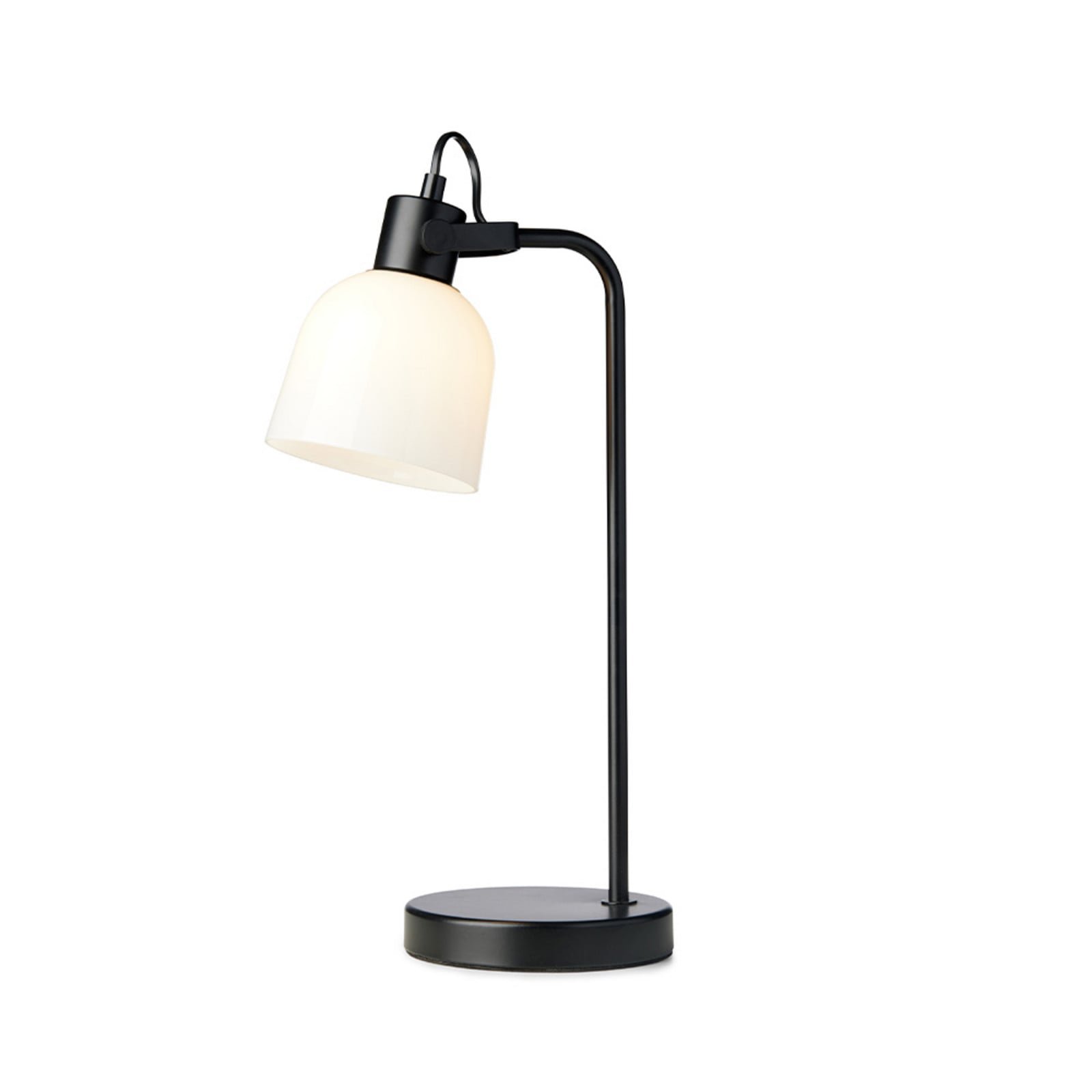 Glow Pöytävalaisin Musta/Opaali
