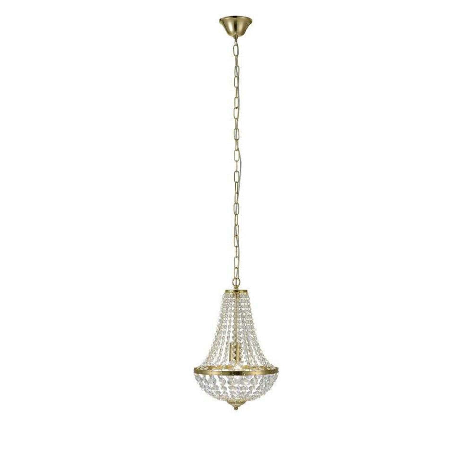 Gränsö 1 Kattokruunu Brushed Brass