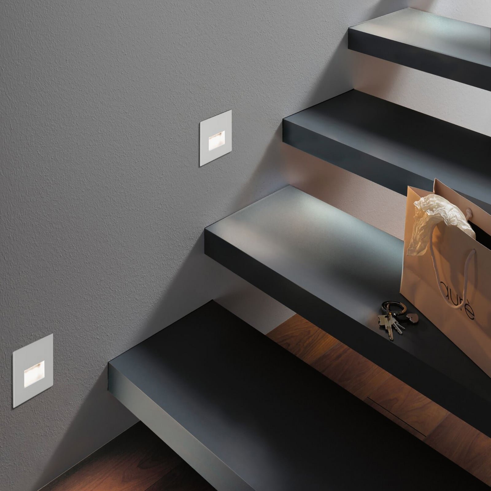 EDGE LED-seinäuppovalaisin valkoinen mattapintainen