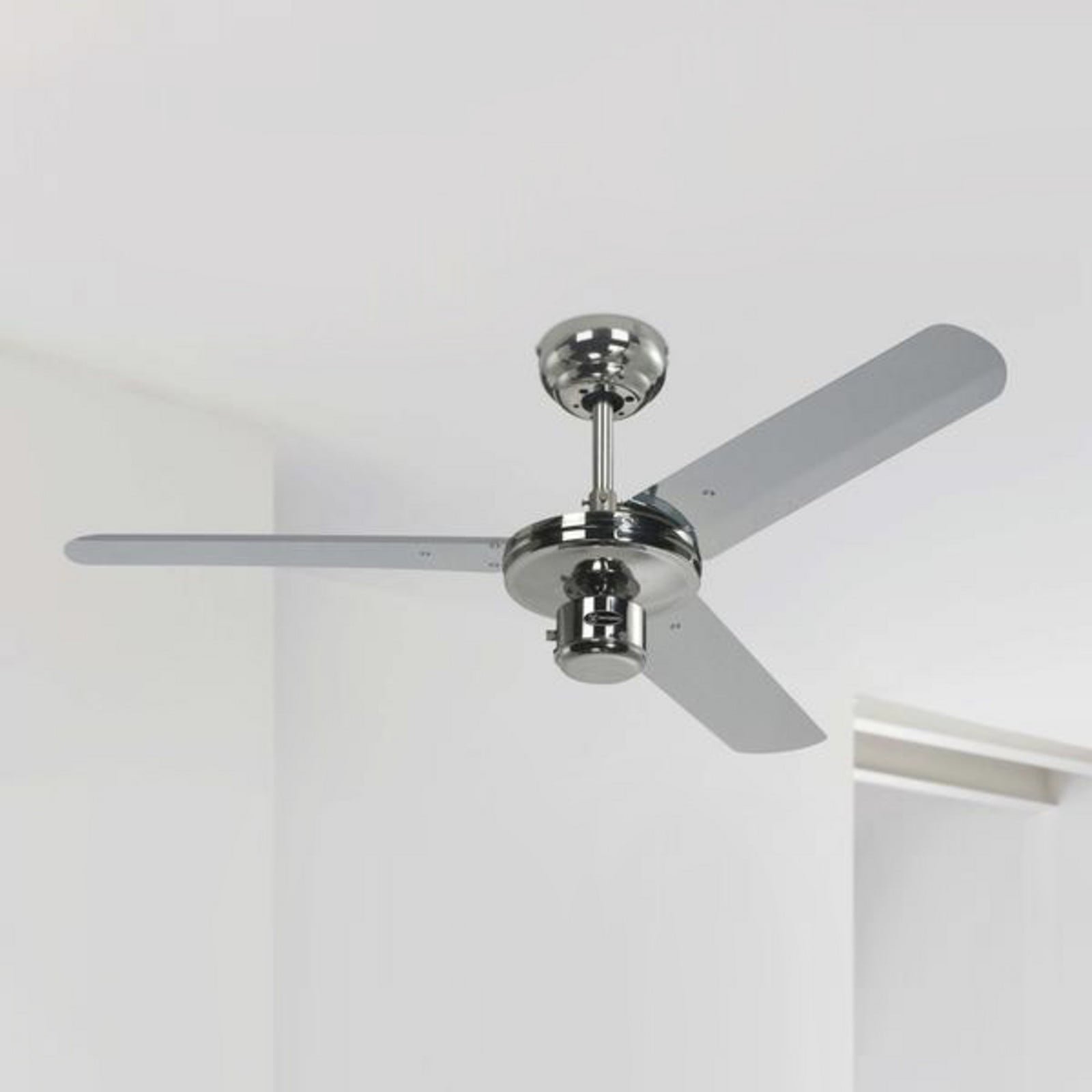 Kattotuuletin Industrial, kromi, hiljainen, 122 cm – Westinghouse