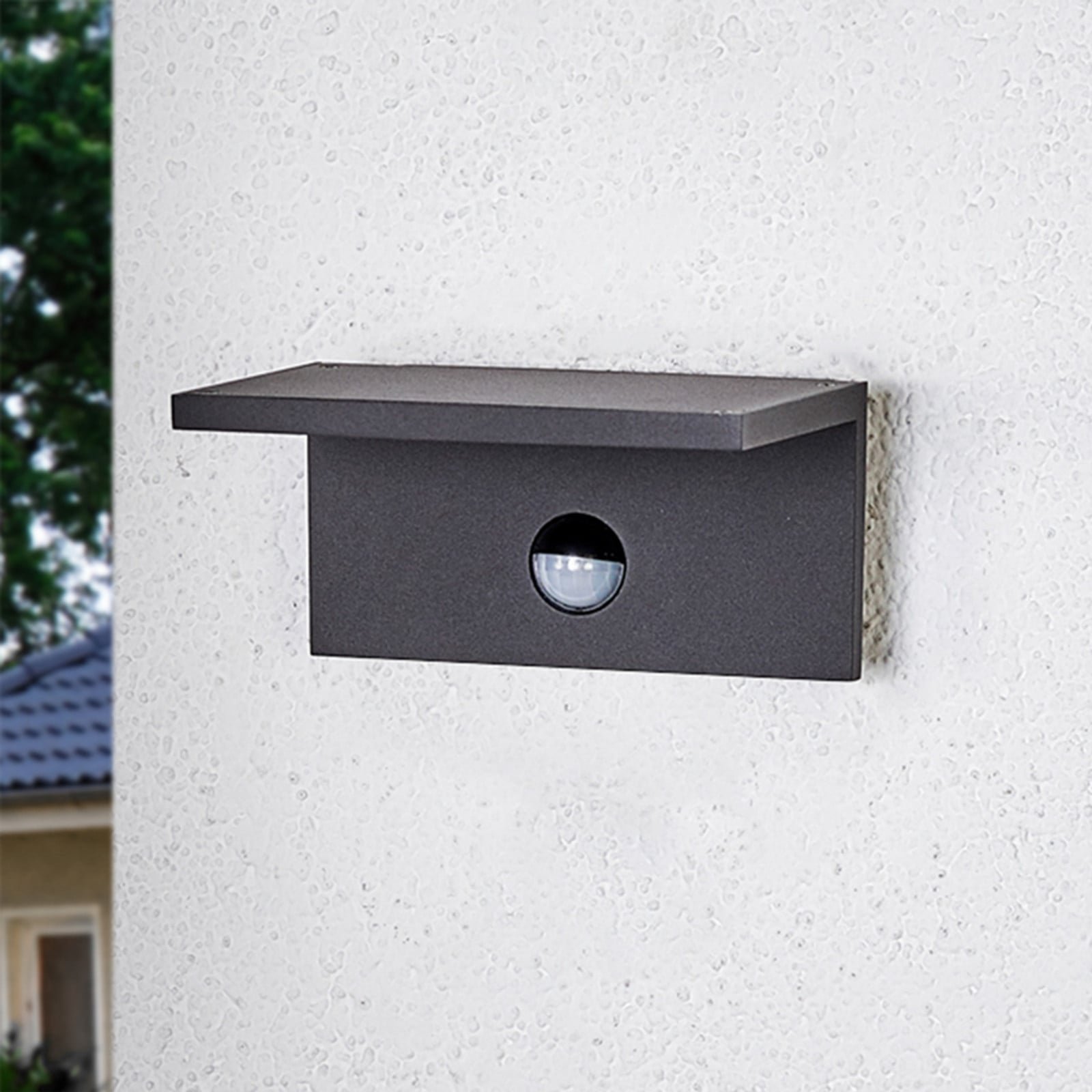 Darina LED Ulko Seinävalaisin w/Sensor Graphite