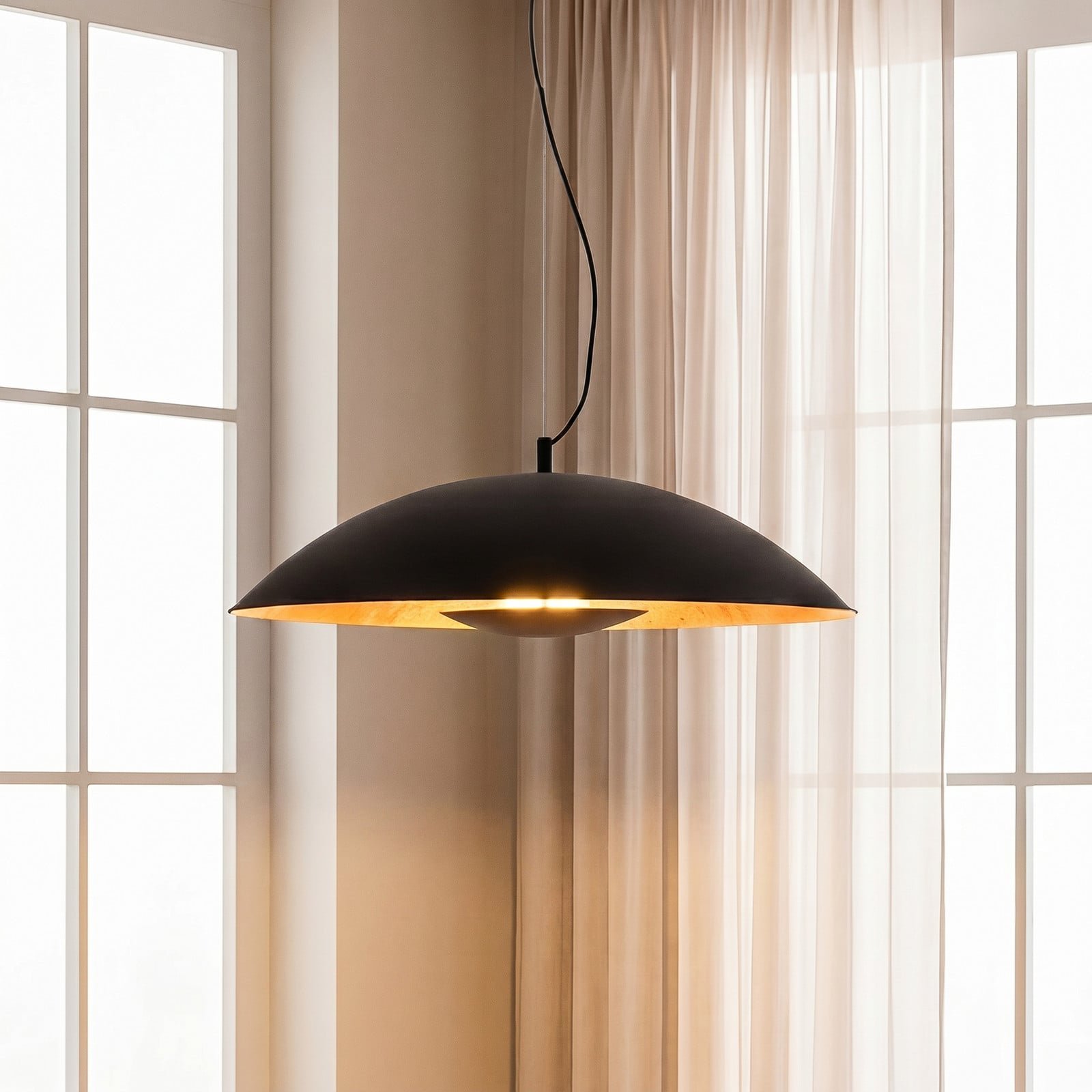 Emilienne Riippuvalaisin Black/Gold