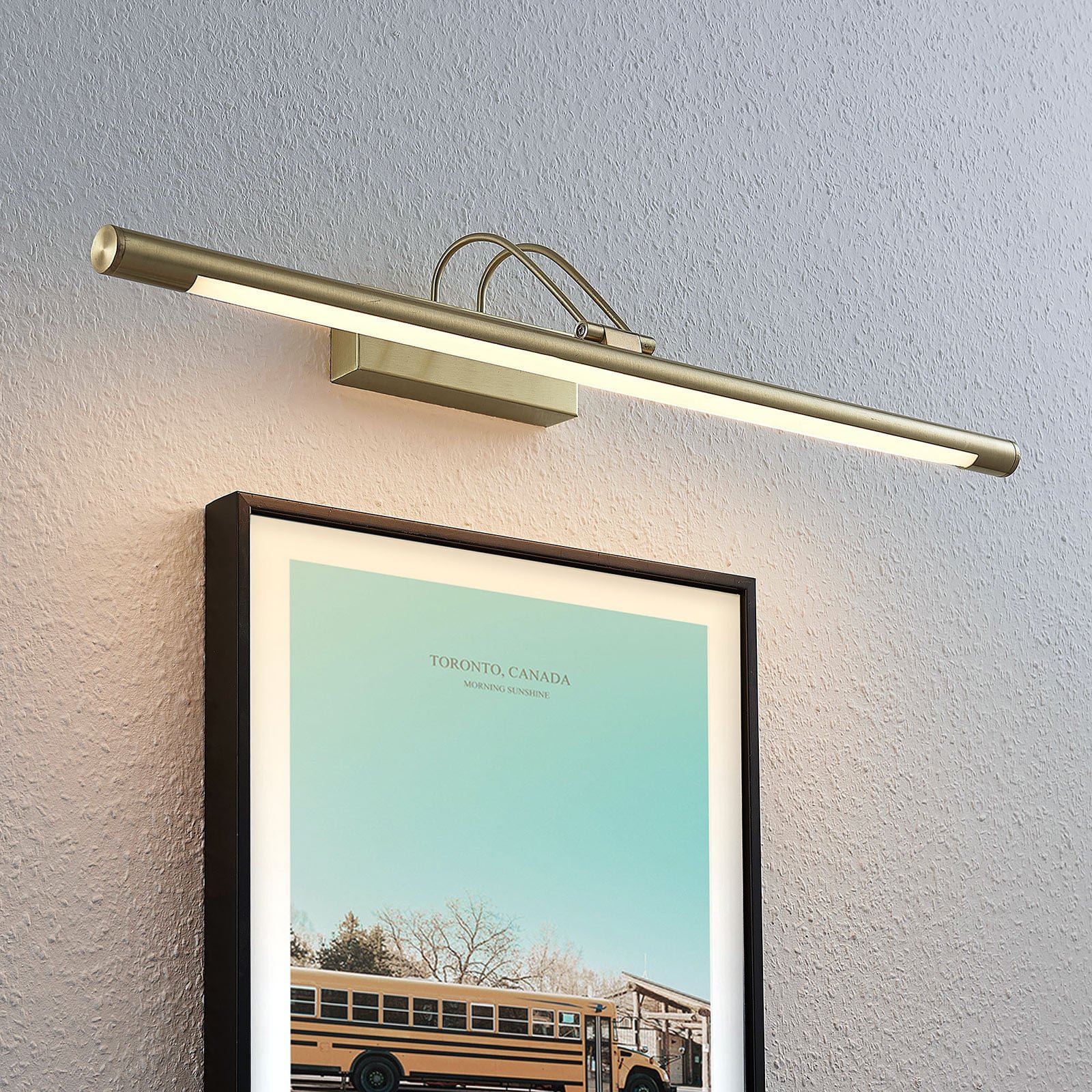 Mailine LED Seinävalaisin Brass