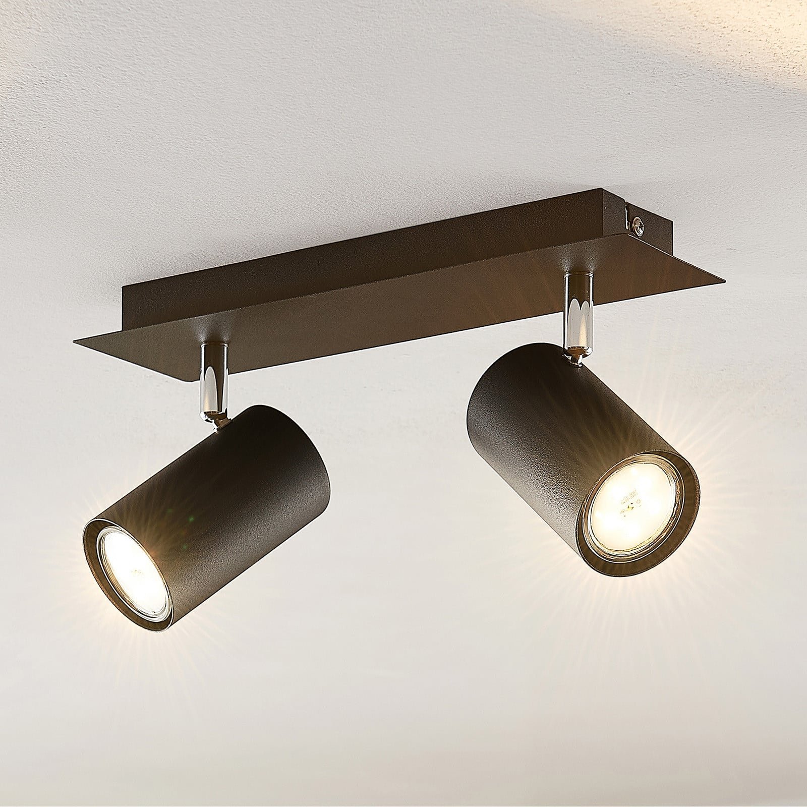 Joffrey 2 Loftlampe Black