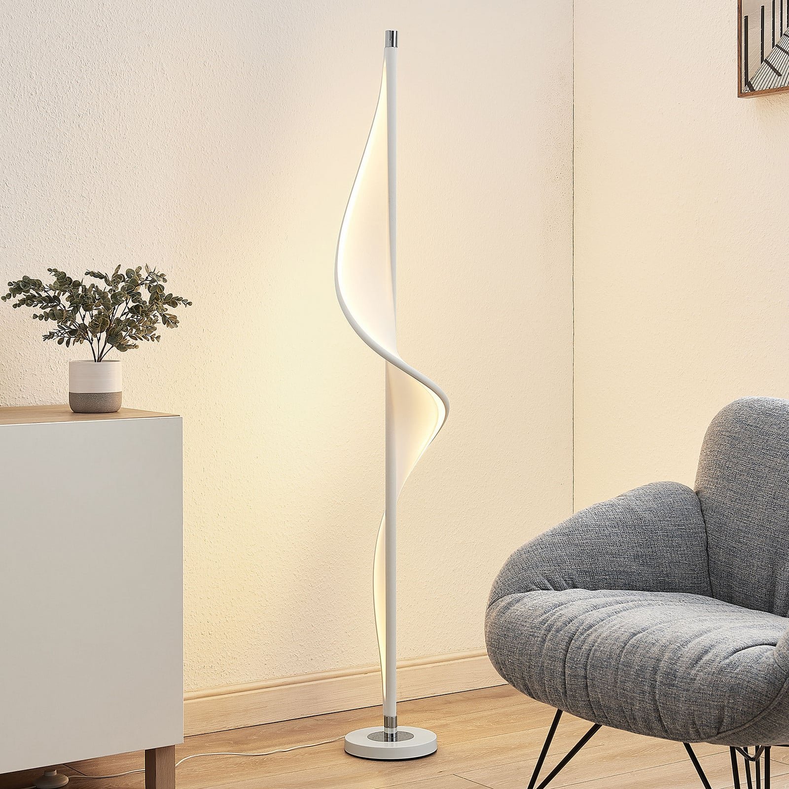 Edano Lattiavalaisin White/Chrome