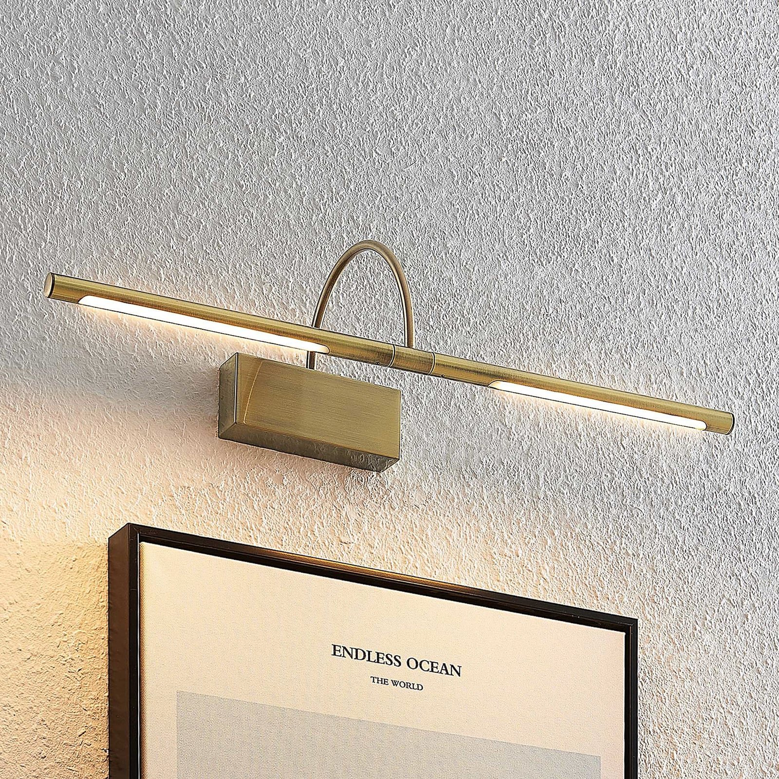 Fehmke LED Seinävalaisin Antique Brass