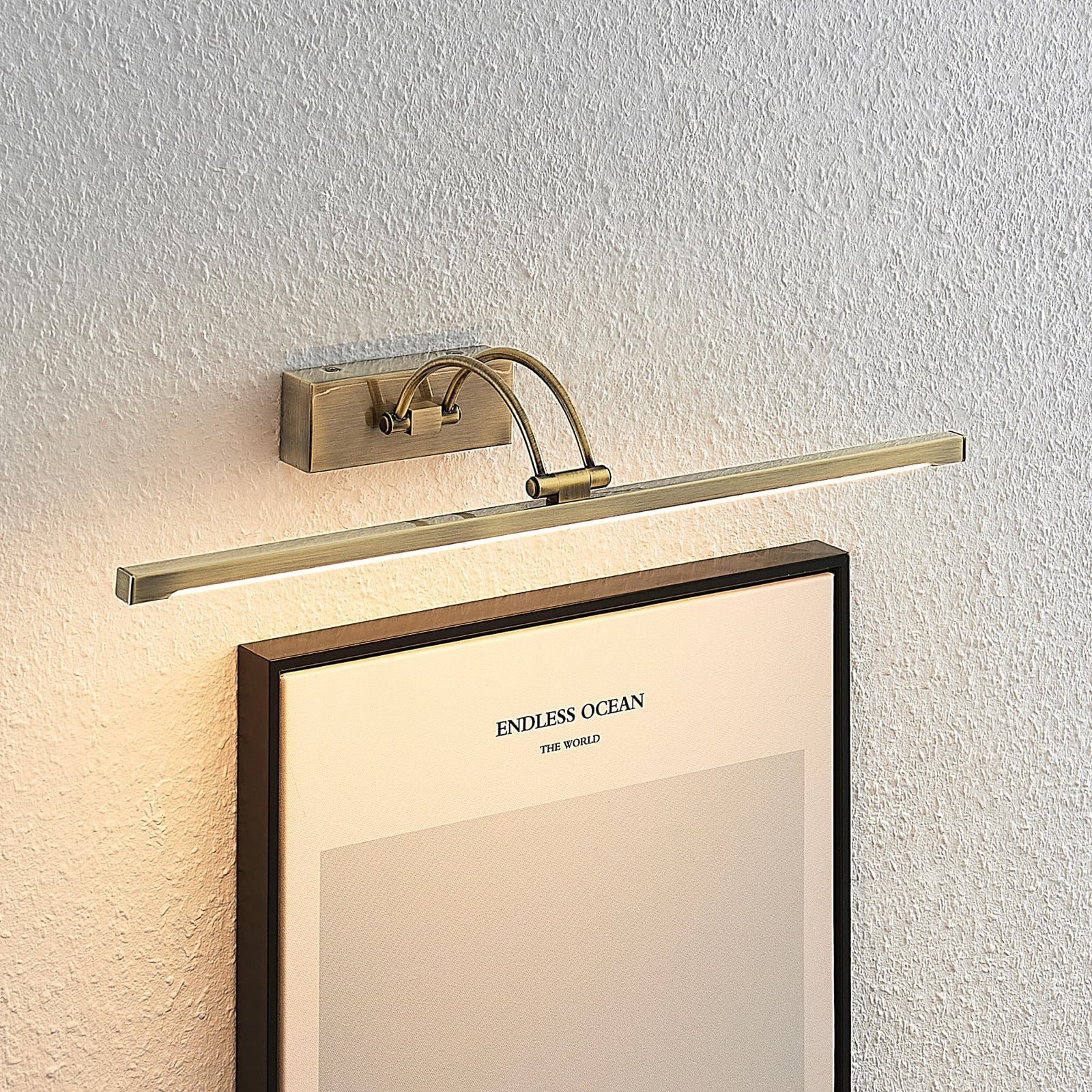 Felena LED Seinävalaisin Antique Brass