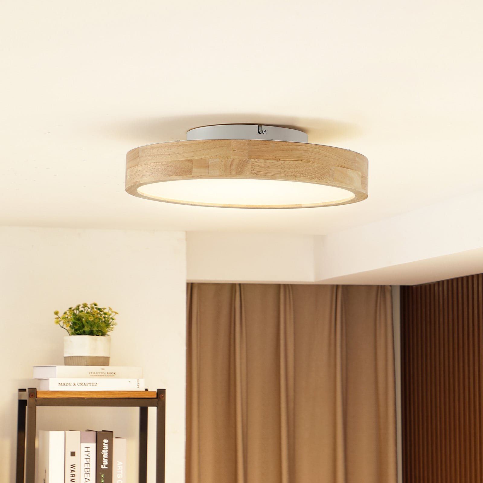 Milada kattovalaisin Wood/White