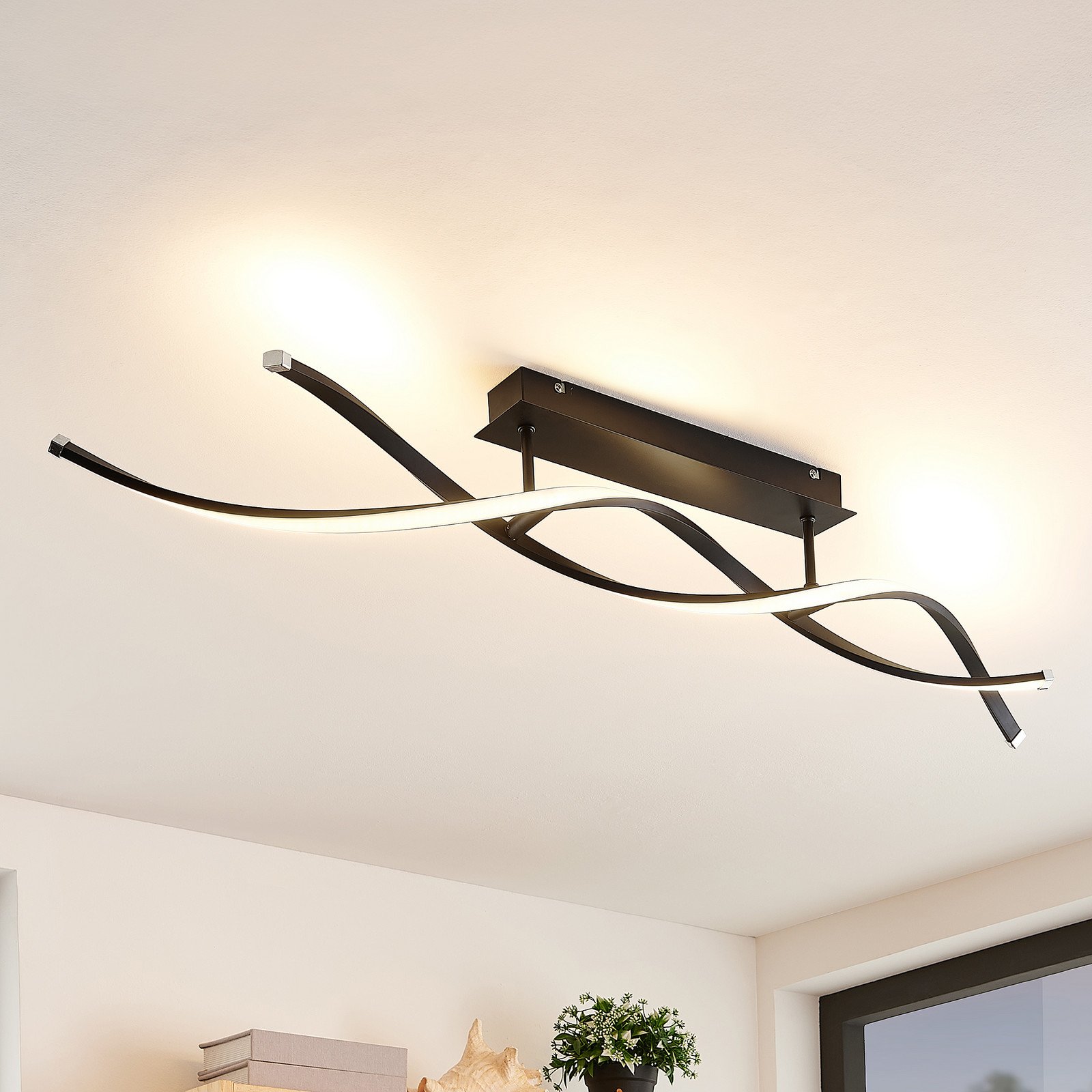 Welina LED Kattovalaisin Matt Black