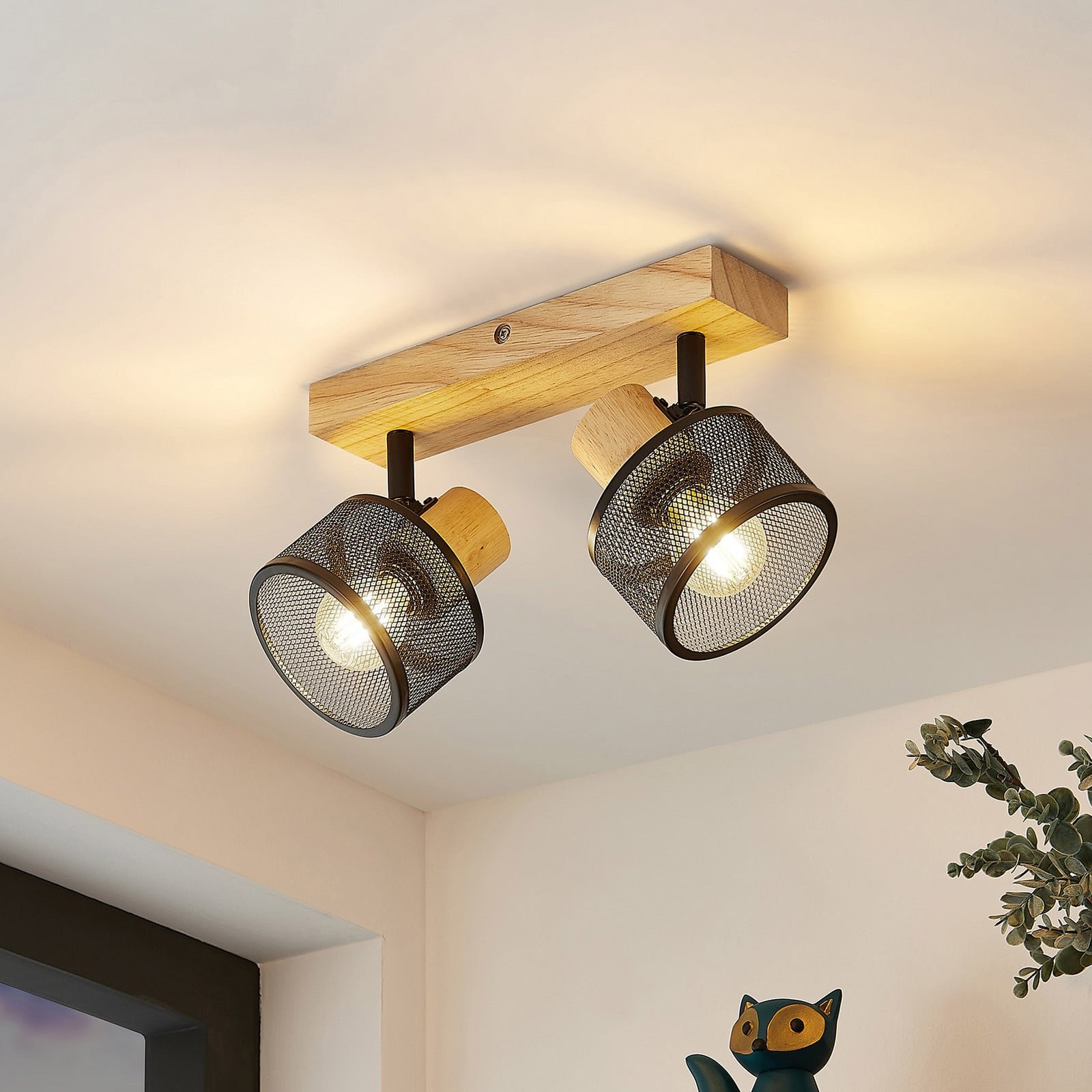 Evinora 2 Kattovalaisin Black/Wood